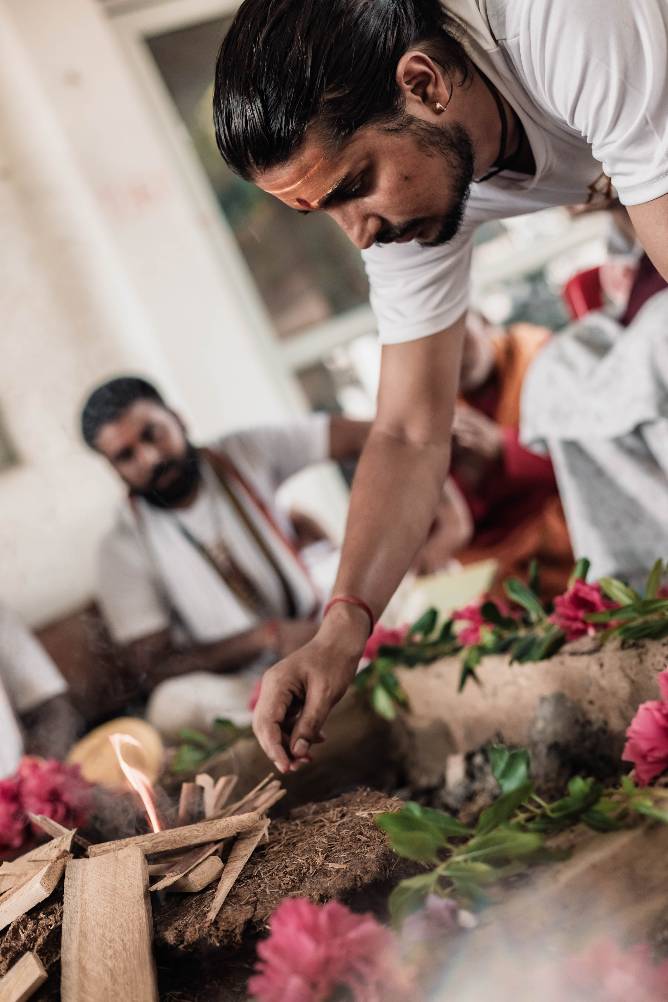 Pitri Paksha yagyas & poojas Devraha Baba ji ashram. Mariam Bagdasaryan