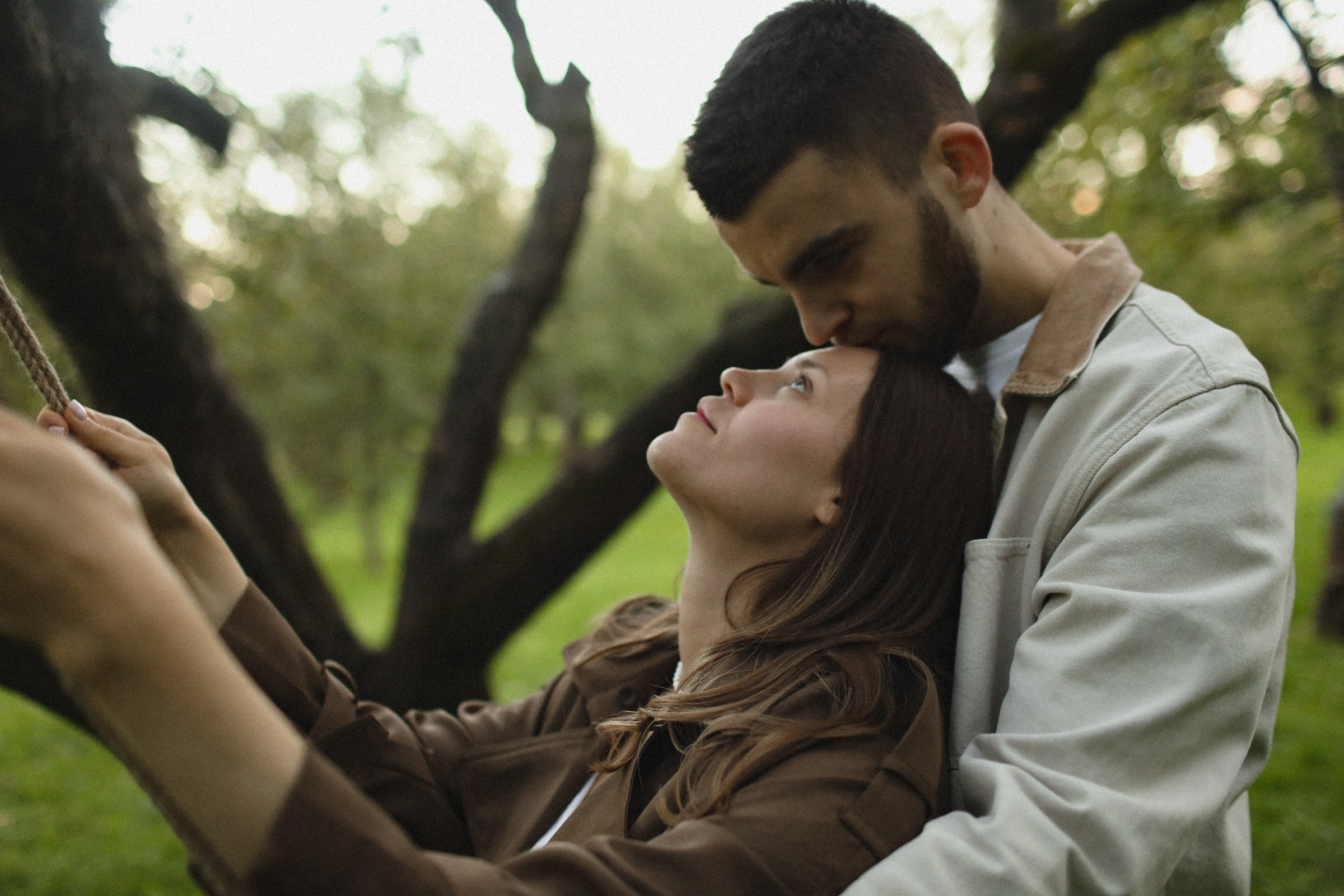 Трое под дождём. Семейный фотограф в Москве Алевтина Носова