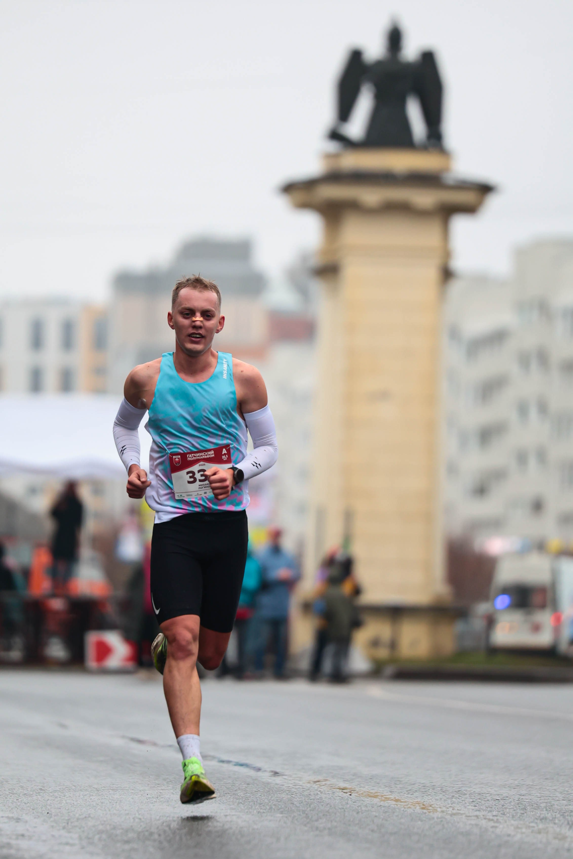 Гатчинский полумарафон 2025. Спортивный фотограф в Санкт-Петербурге Илья Vacool