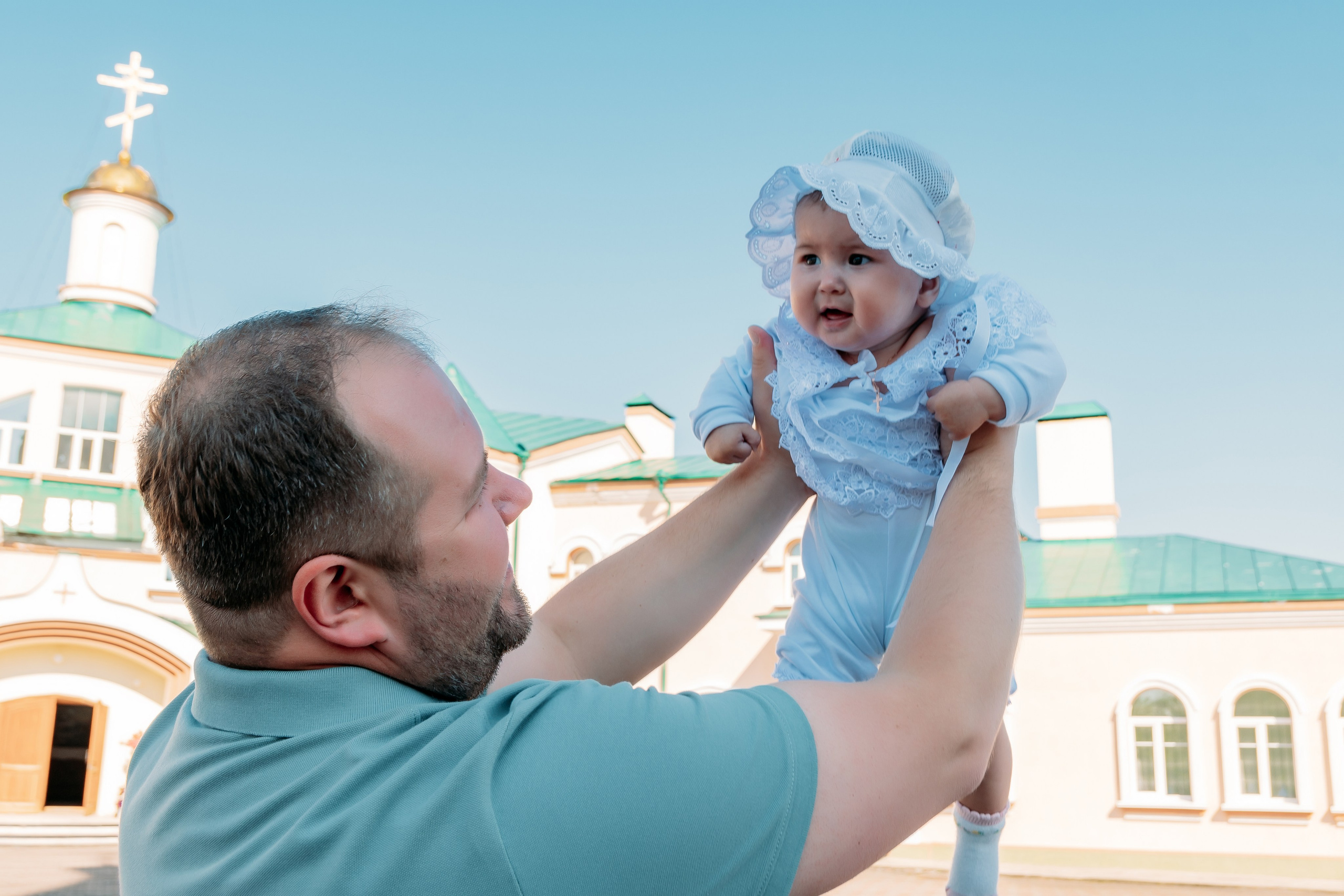 Таинство крещения. Фотограф Алёна Царькова. Киселевск