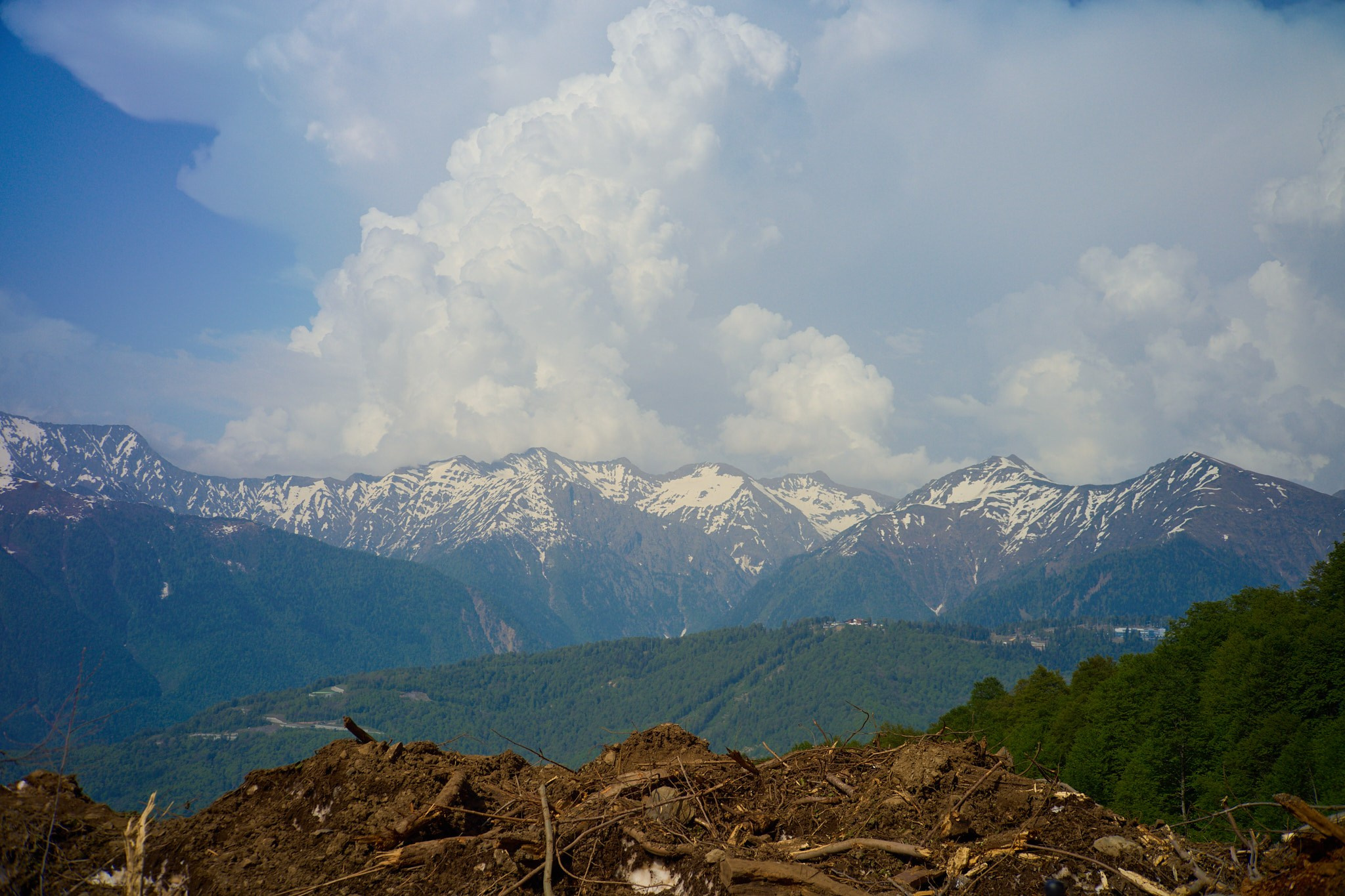 Красная Поляна, апрель 2024. Фотограф, Римма Невинская