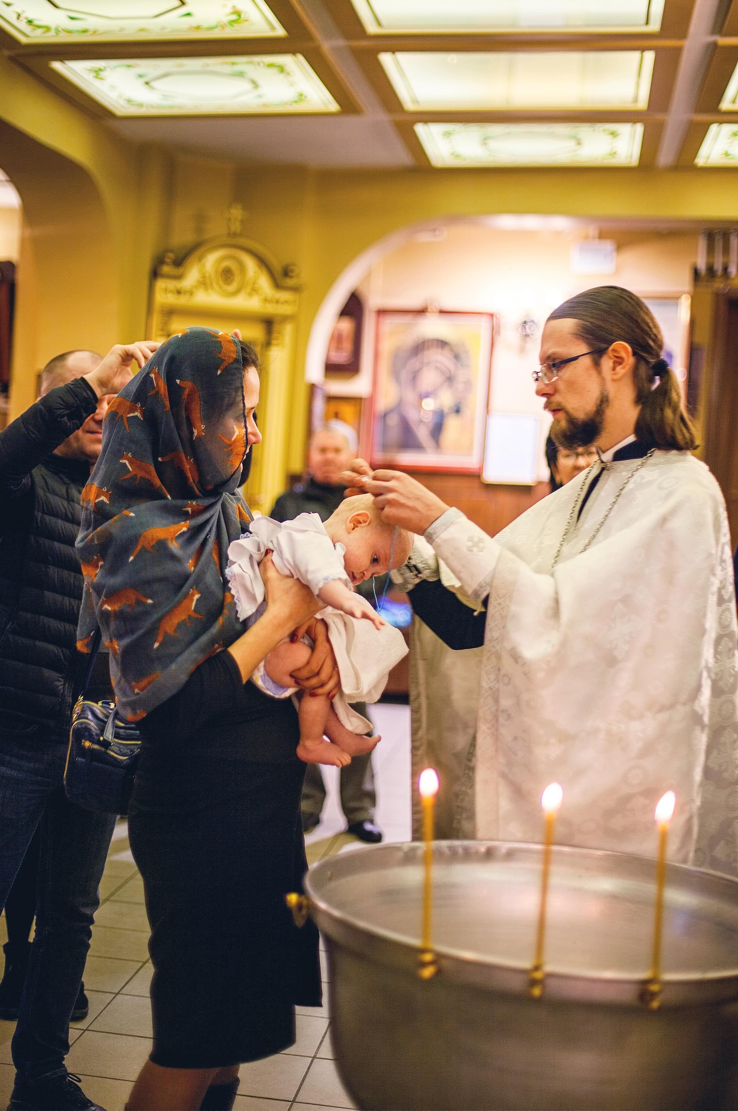 Крещение — фотосессия крестин в Санкт-Петербурге. Фотограф из Санкт-Петербурга Ильинская Ксения