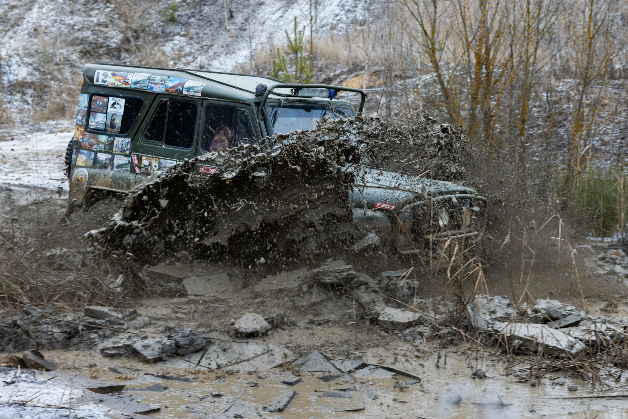 Тульское бездорожье 2025 (20 декабря 2025). Репортажный фотограф Алексей Пирязев