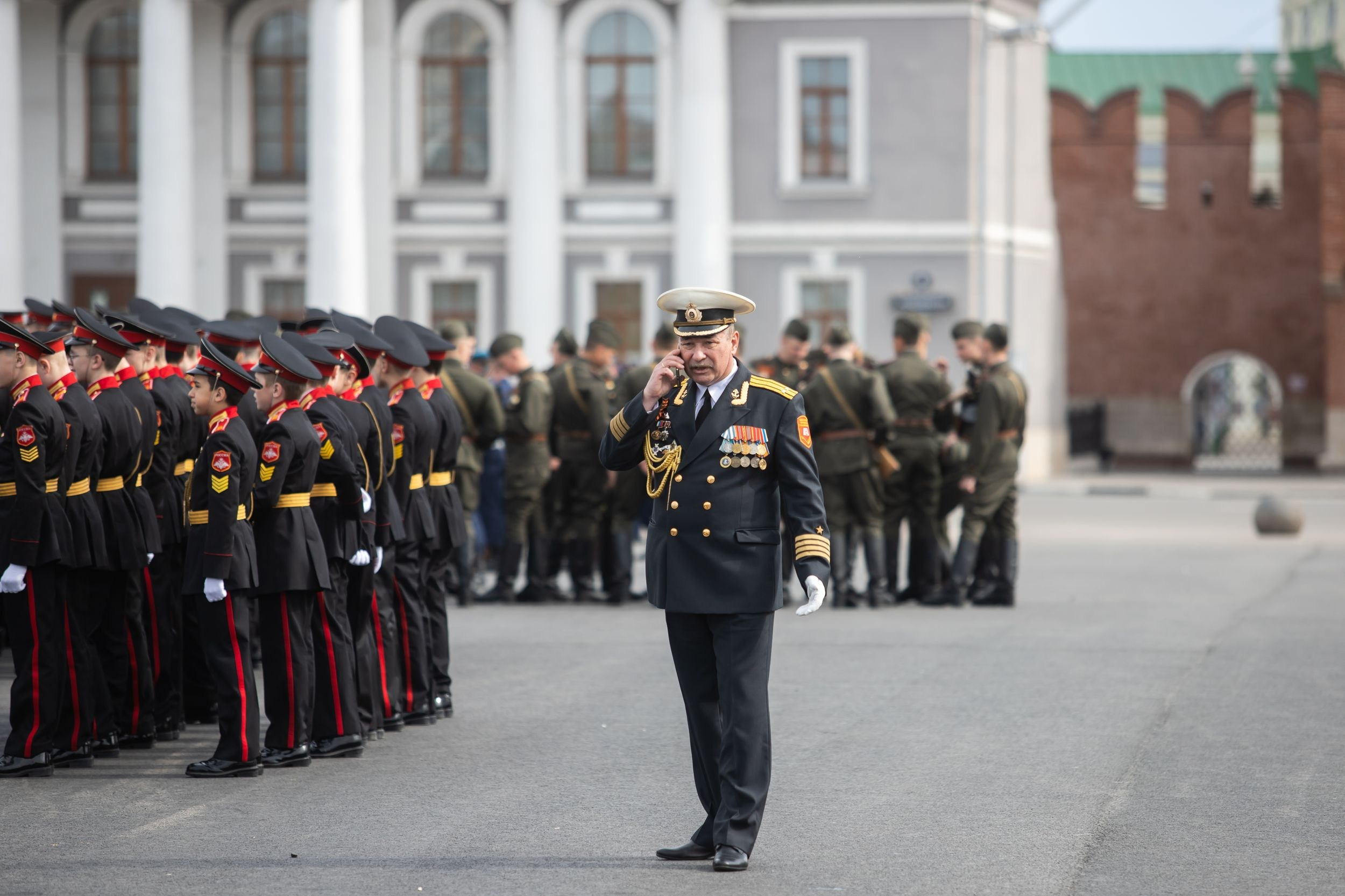 Генеральная репетиция Парада Победы (5 мая 2024). Репортажный фотограф Алексей Пирязев