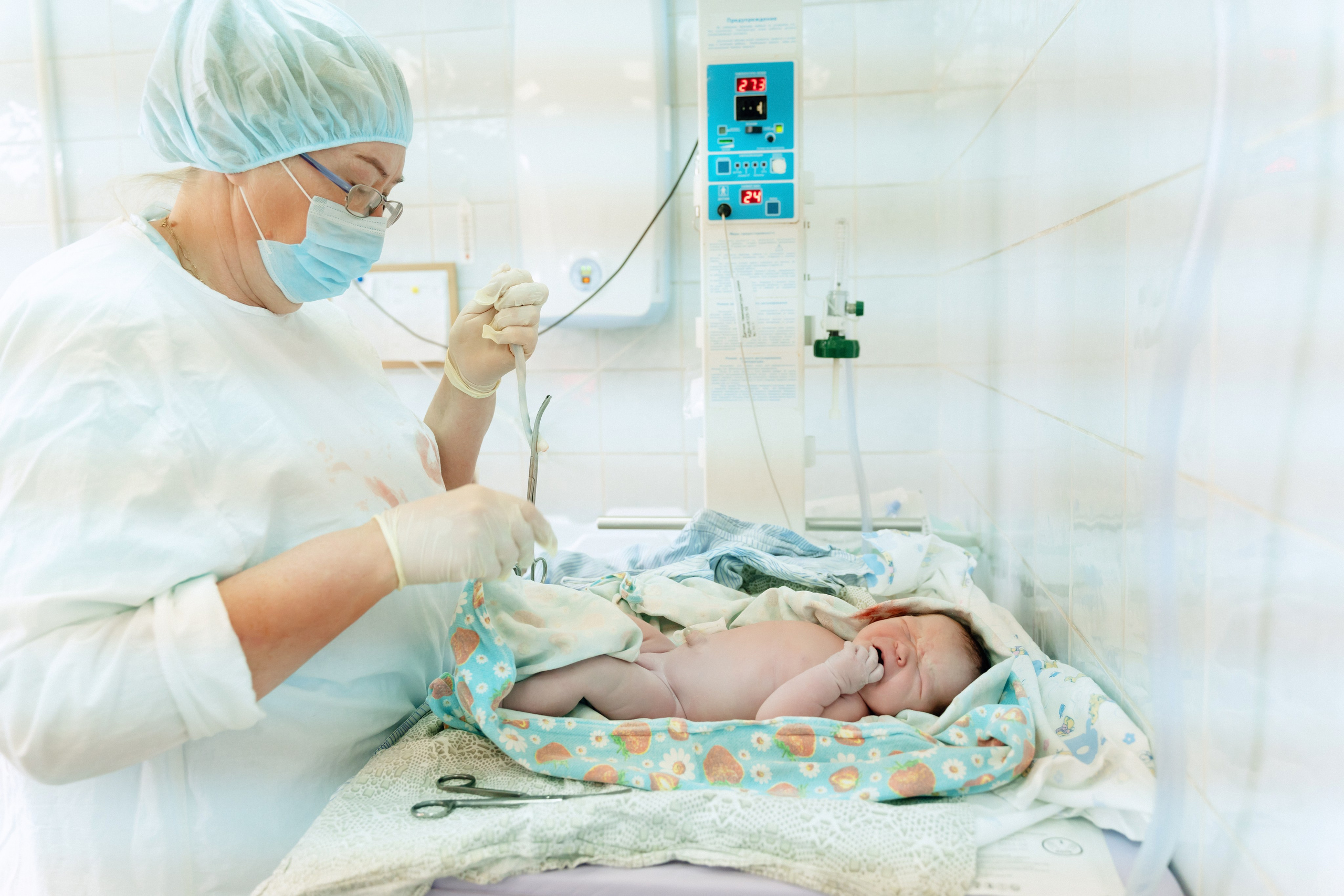 Фотосессия новорожденной. Фотограф Ким Наталья в Красноярске