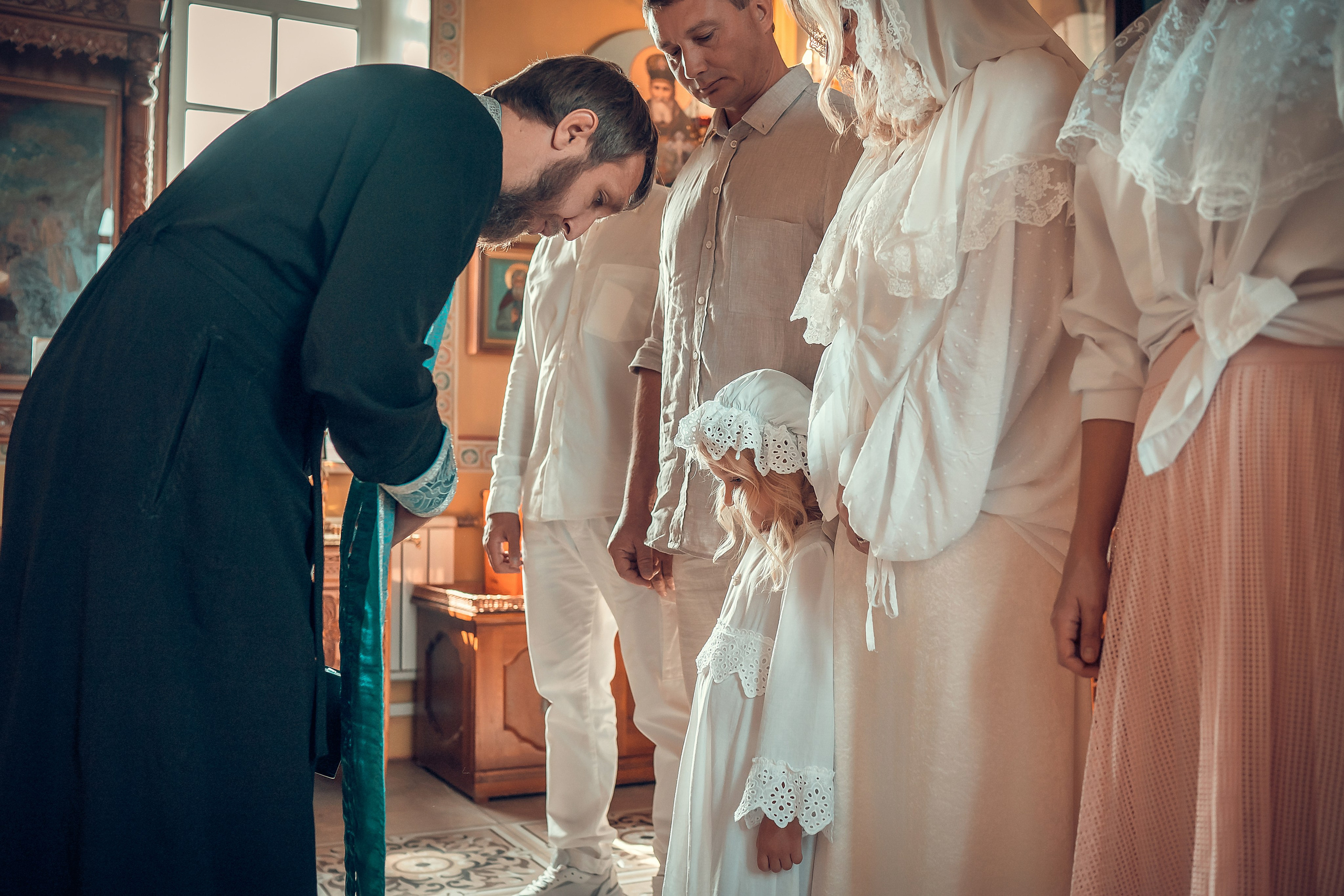 Крещение Даны. Фотограф на Крещение и Венчание в Красноярске Рамазанова Юлия