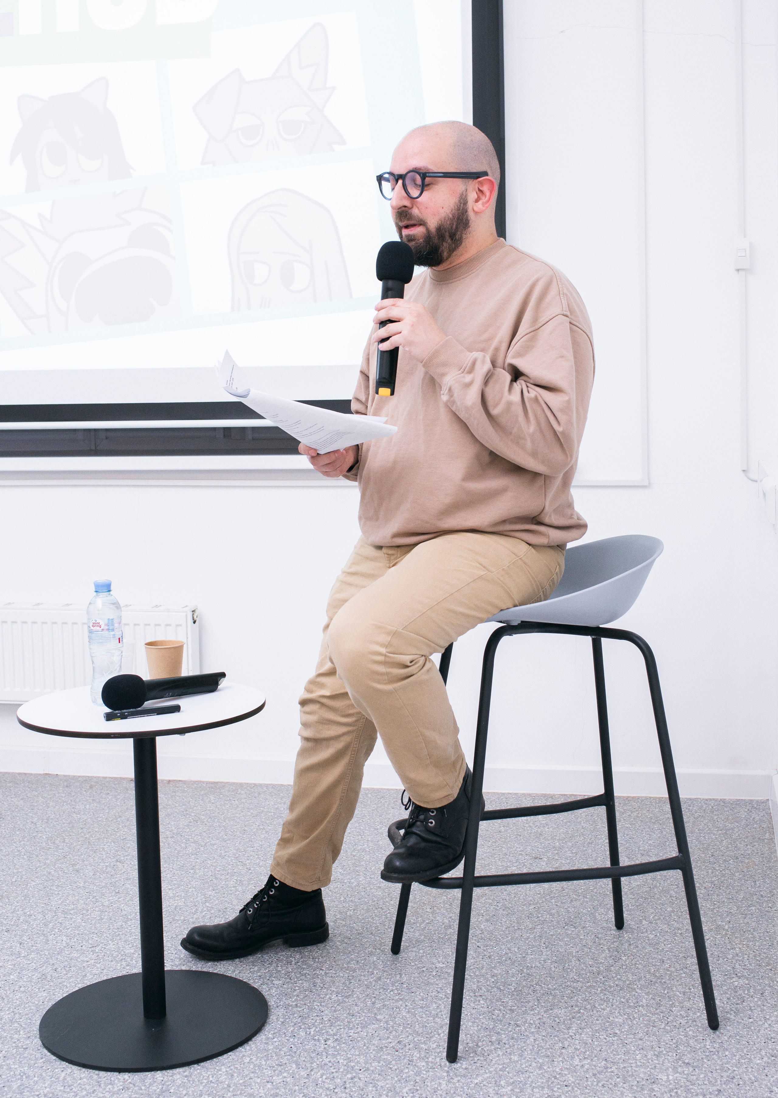 Конференция «Комикс и анимация» CREATIVE HUB (hse). Фотограф в Москве Алейникова Евгения