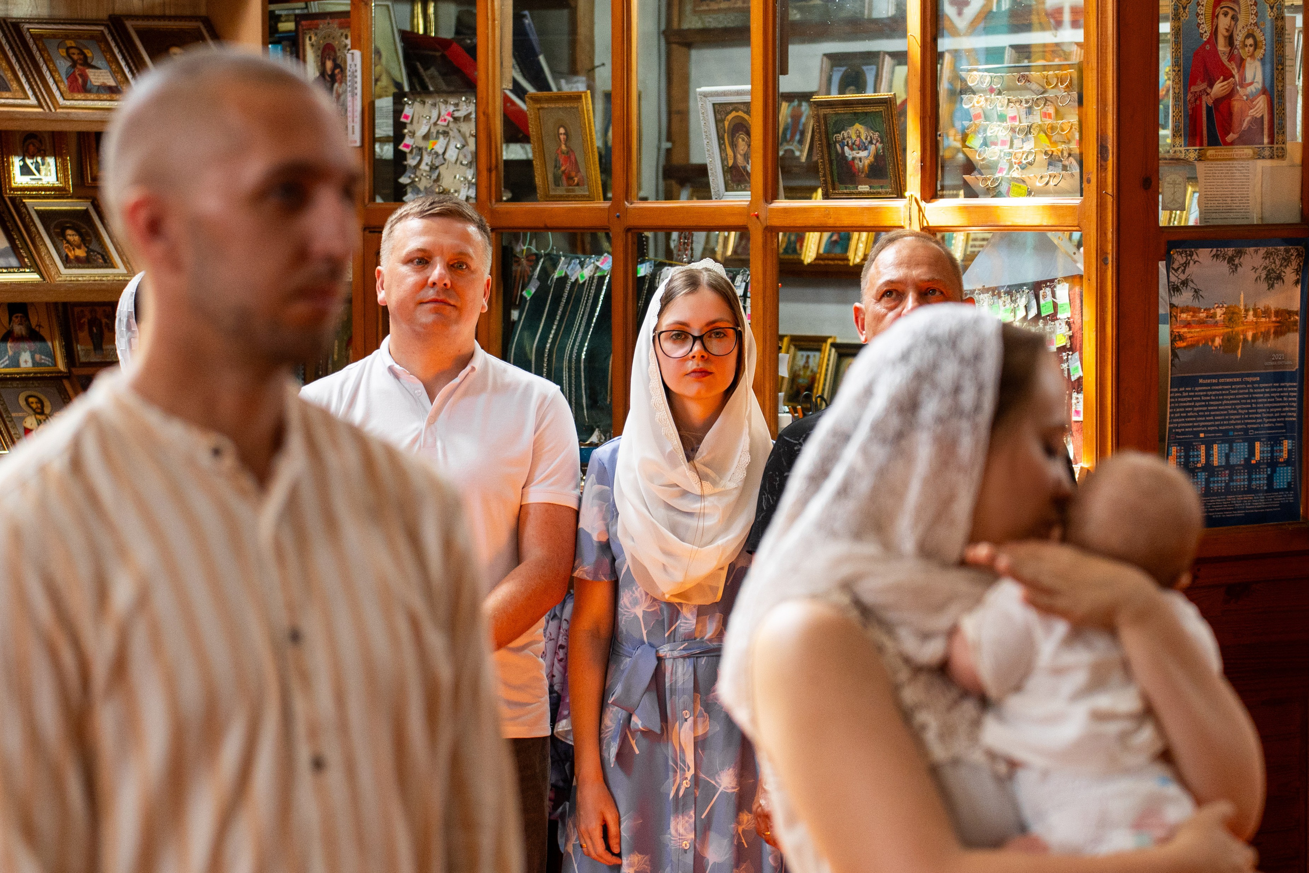 Крещение Ярослава. Свадебный и семейный фотограф Нижний Новгород и Москва Павел Градобоев