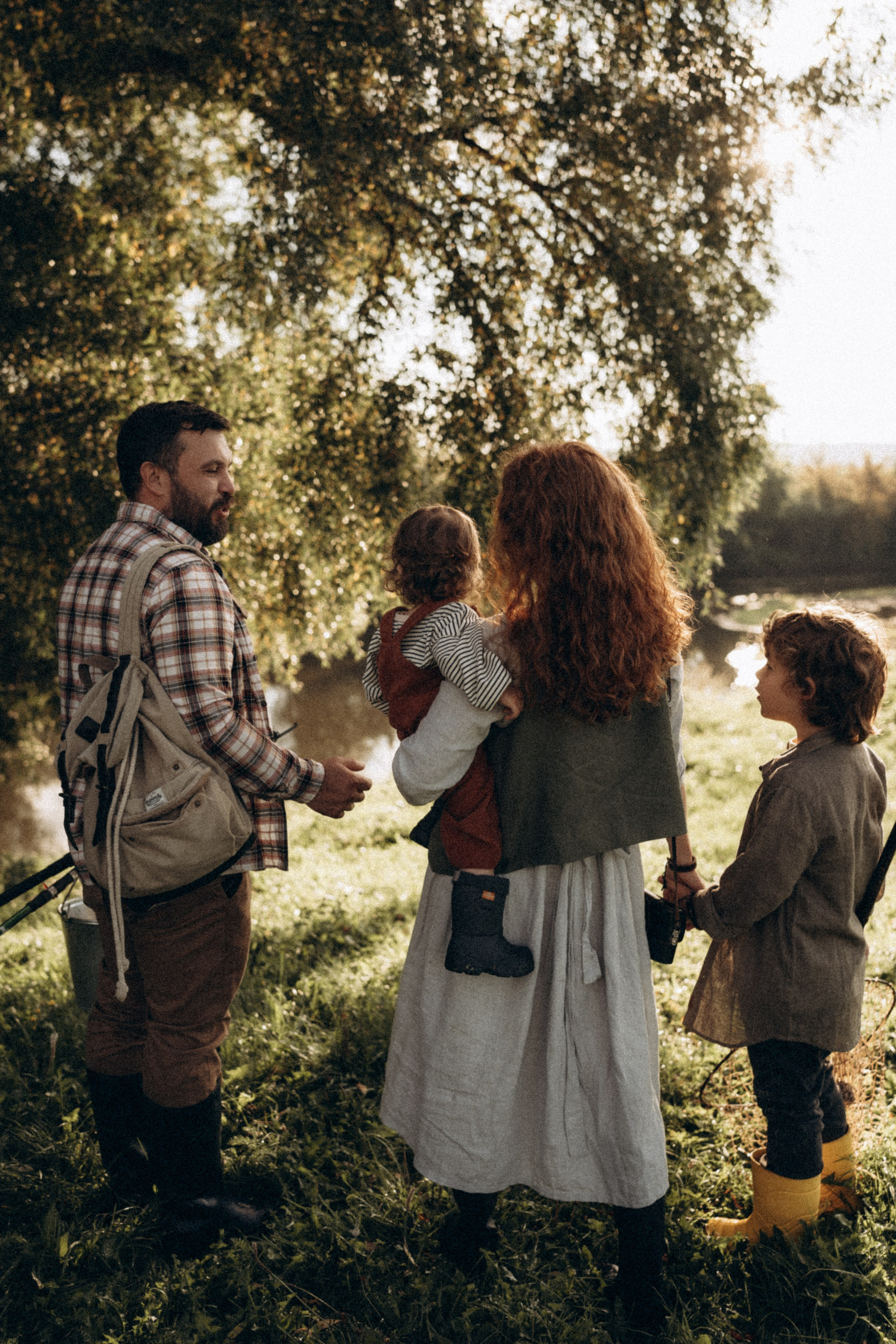 На рыбалке. Семейный и домашний фотограф в Уфе Ирина Гарасюта