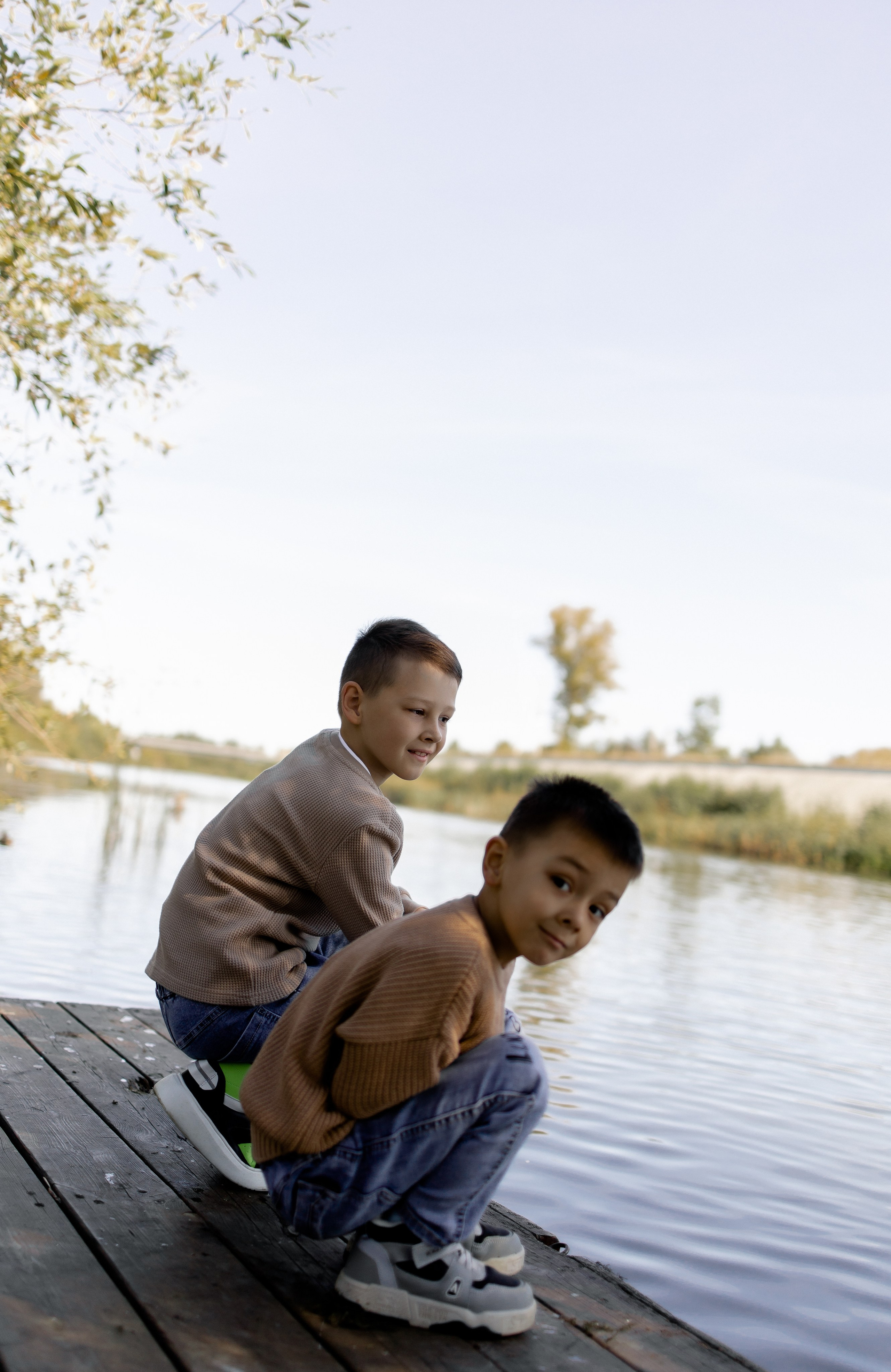 Марианна и Андрей, и их прекрасные сыновья