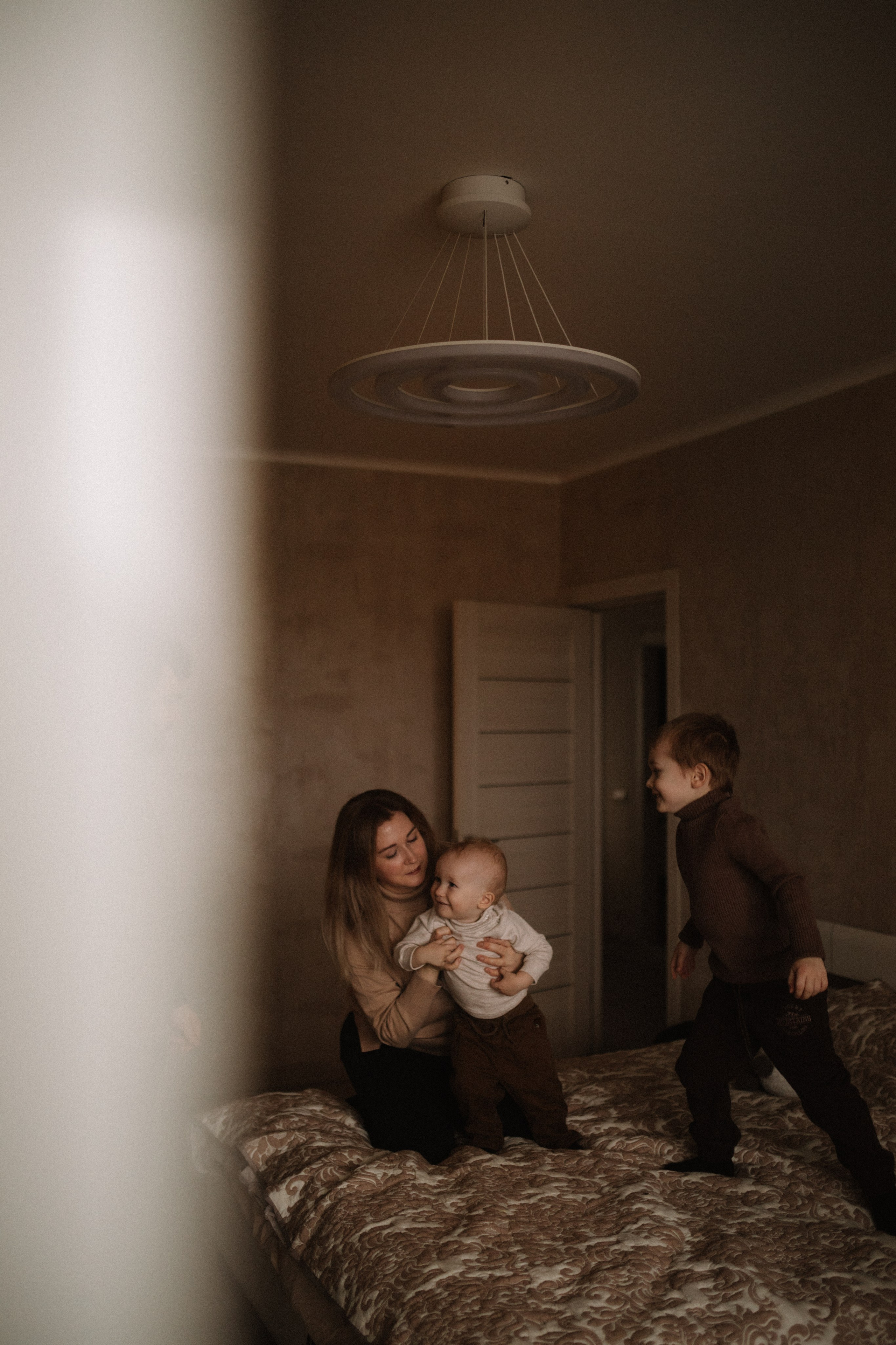 Саша с Юлей и их мальчишки. Семейный фотограф в Москве и Люберцах Юлия Гуськова