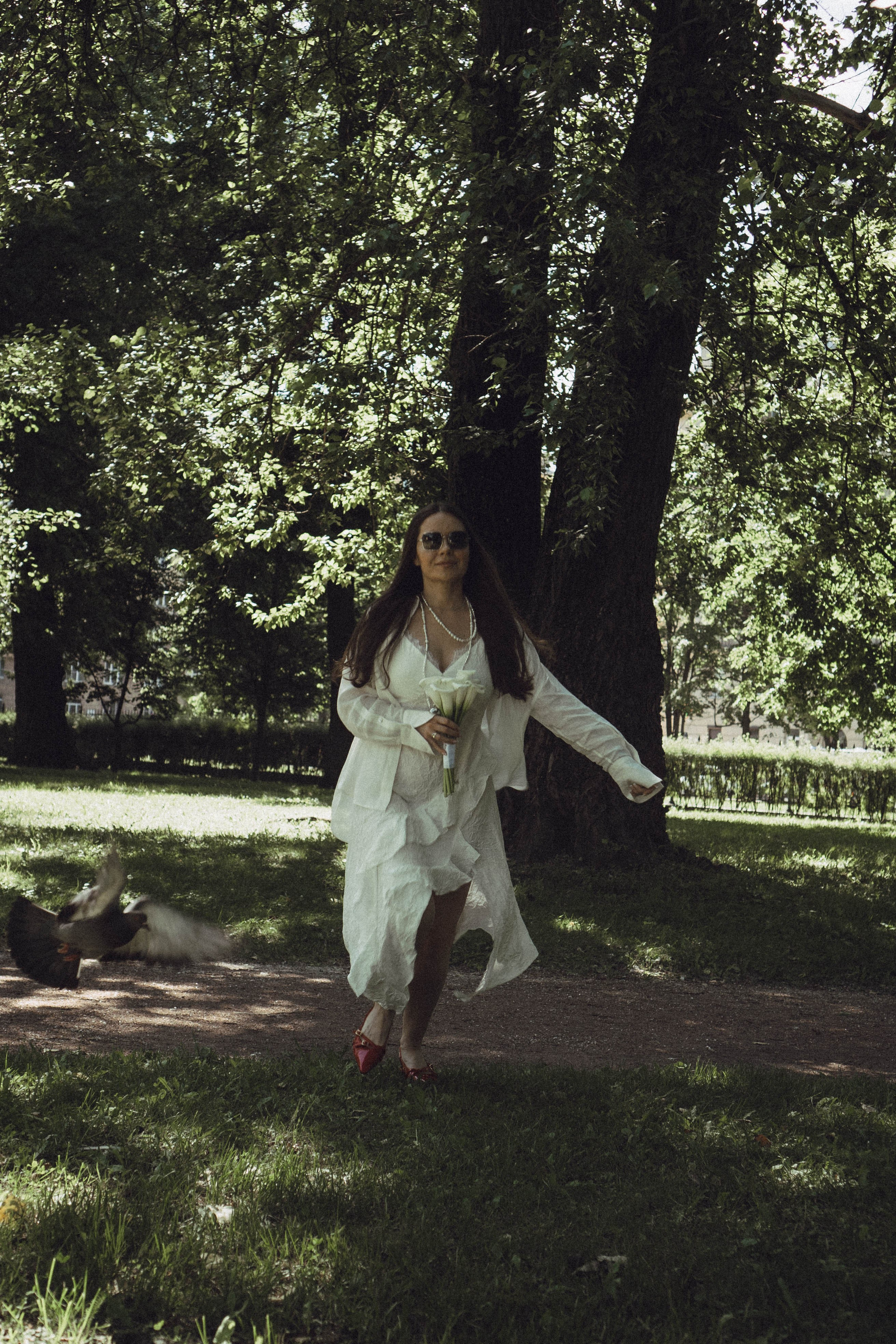 СВАДЕБНАЯ СЬЕМКА В ПАРКЕ ПОБЕДЫ И ПРОГУЛКА ПО МОСКОВСКОМУ ПРОСПЕКТУ. Профессиональный фотограф, Санкт-Петербург — Виктория Богомолова