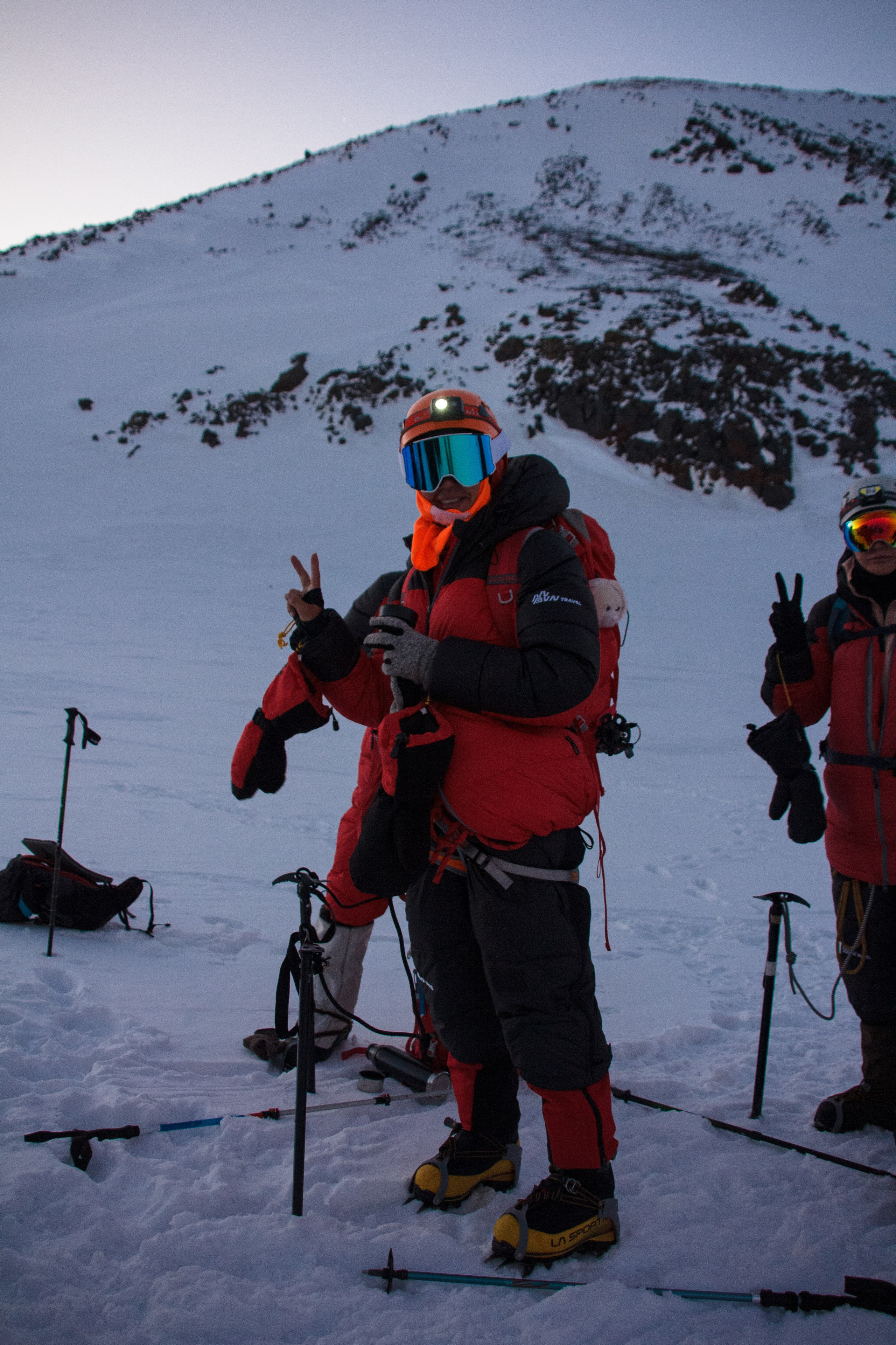 Восхождение на Эльбрус (пример съемки). Фотограф Котий Даниил