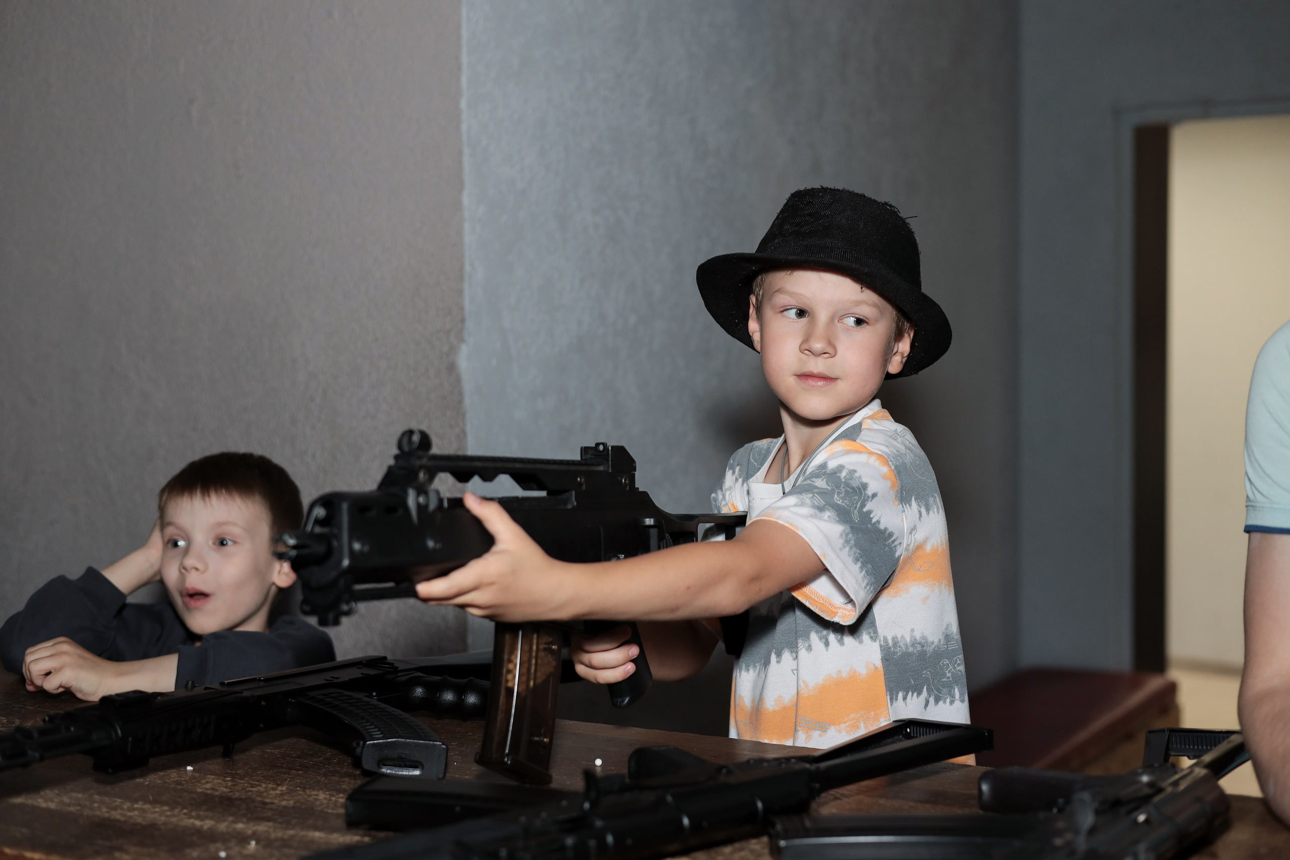 День рождение в стрелковом клубе. Фотограф Надршина Лилия