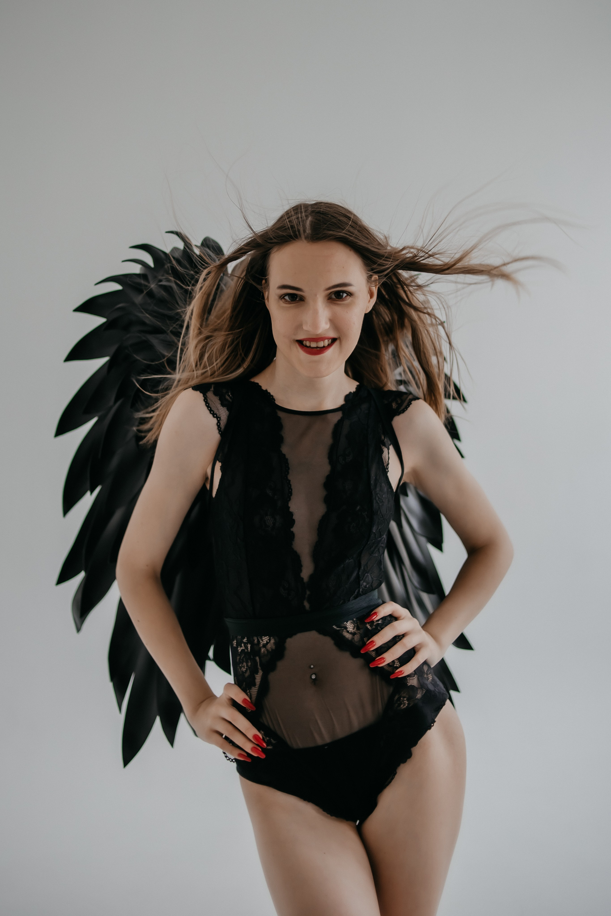 Татьяна. Черный ангел. Фотограф Регина Крикунова г. Красноярск