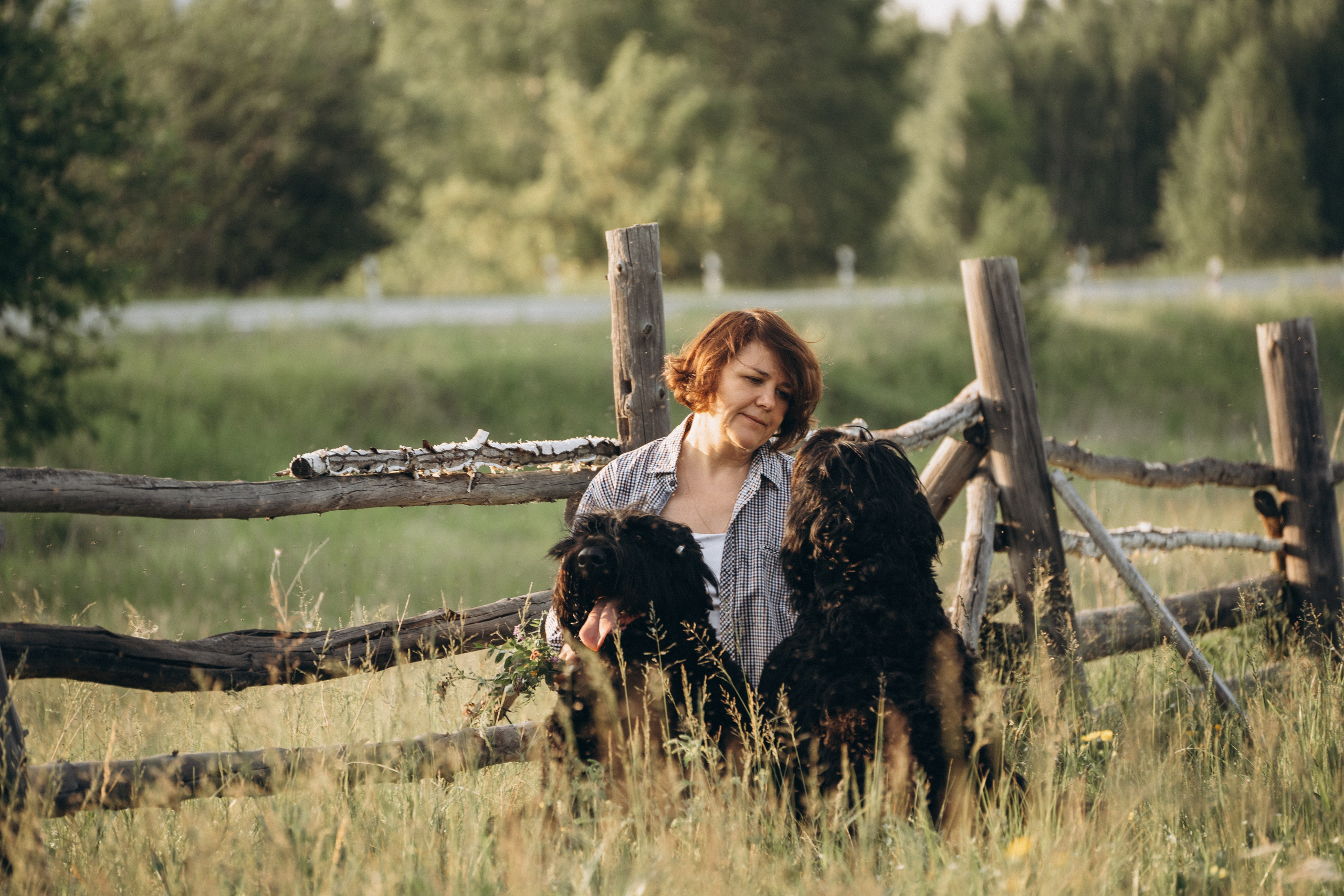 Лариса, Кира и Грэйс. Фотограф-анималист Анастасия Большакова