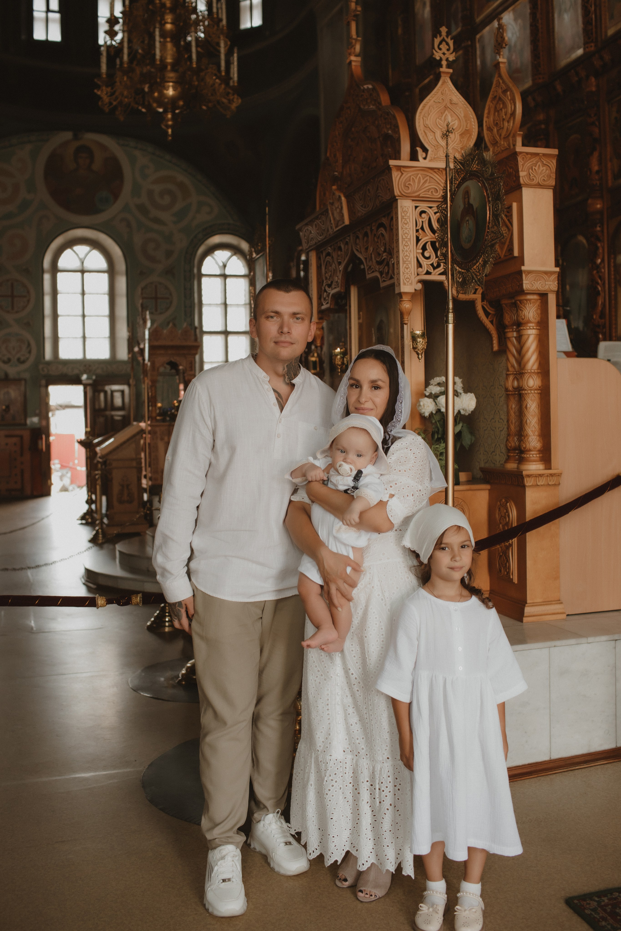 Крещение Марка. Семейный фотограф в Челябинске Ксения Зубкова