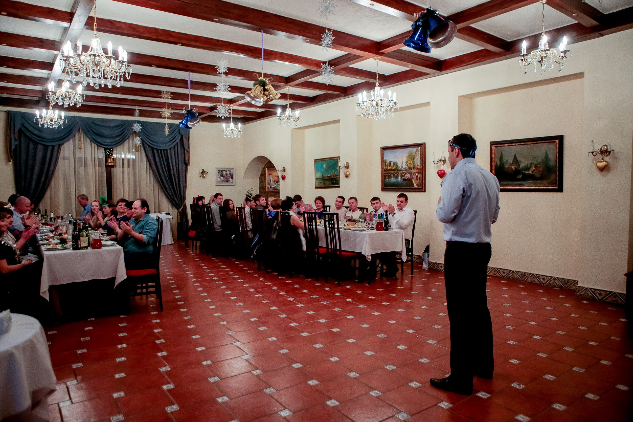 Корпоратив. Max Matvich and Victoria Basova are professionals in their field