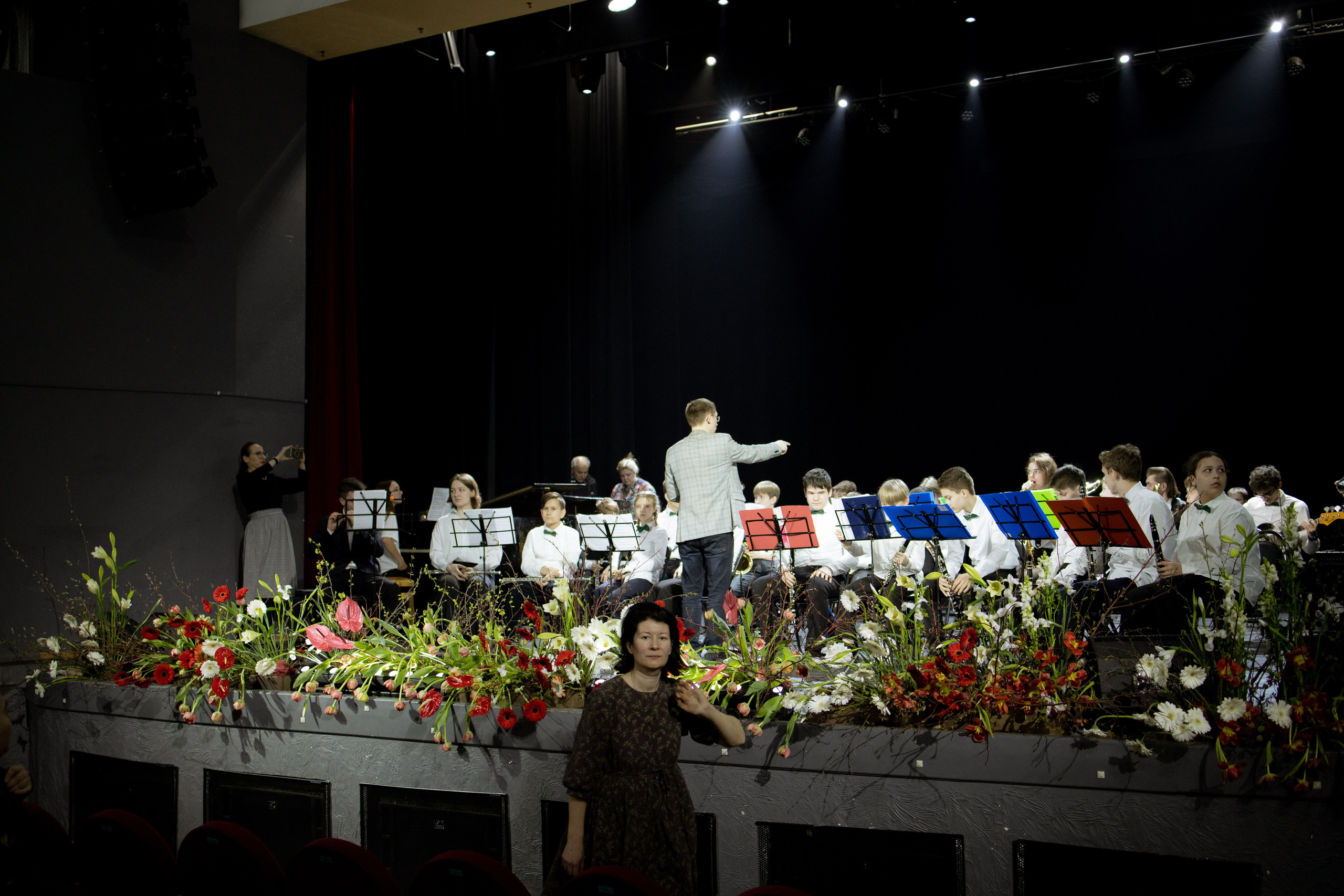 Оформление Отчетного концерта Музыкальной школы Глазунова. Оформление свадеб, декор свадеб Вера Маркова, Москва