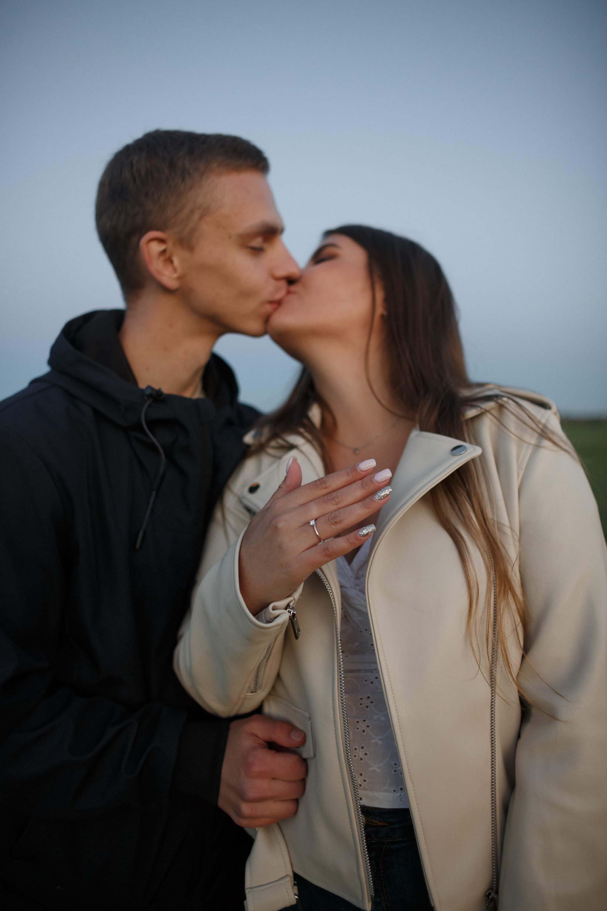 Предложение руки и сердца на воздушном шаре. Свадебный фотограф Игорь Брундасов 8PHOTO на свадьбу венчание загс СПб