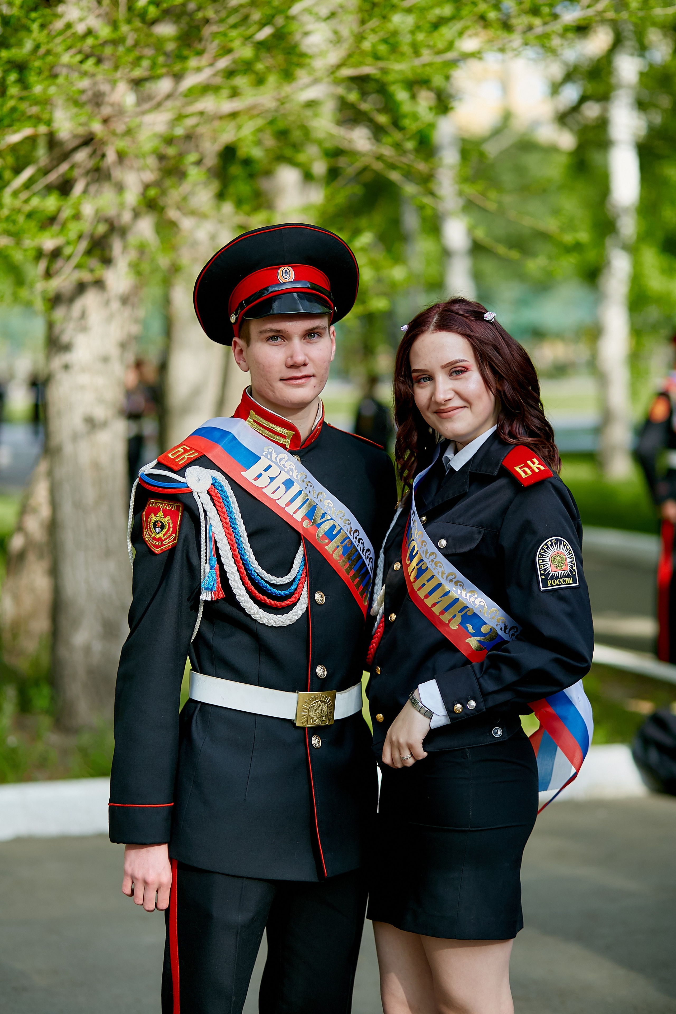 Кадеты последний звонок. Фотограф Вячеслав Фарунин