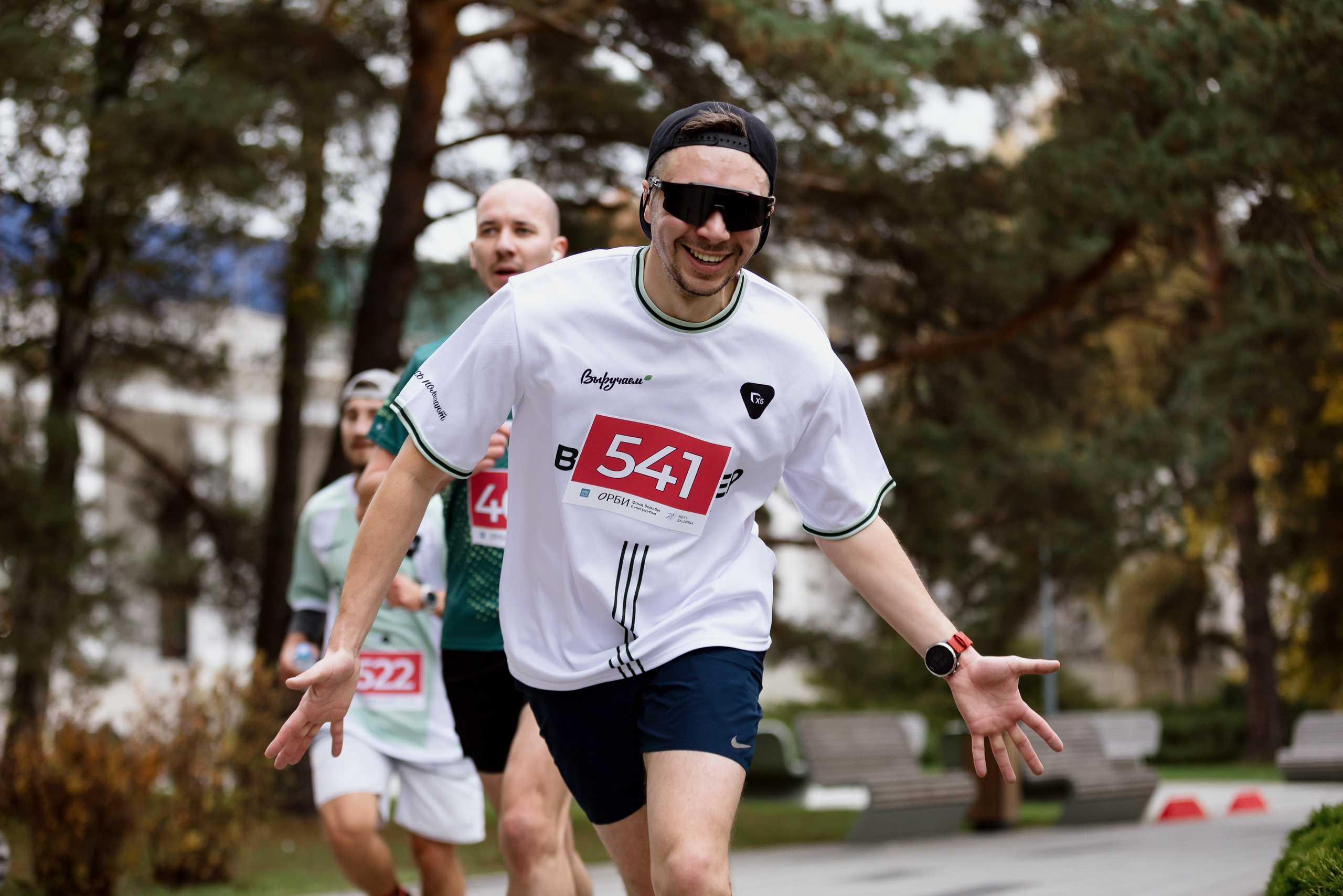 Забег фонда ОРБИ на ВДНХ. Фотосъемка мероприятия