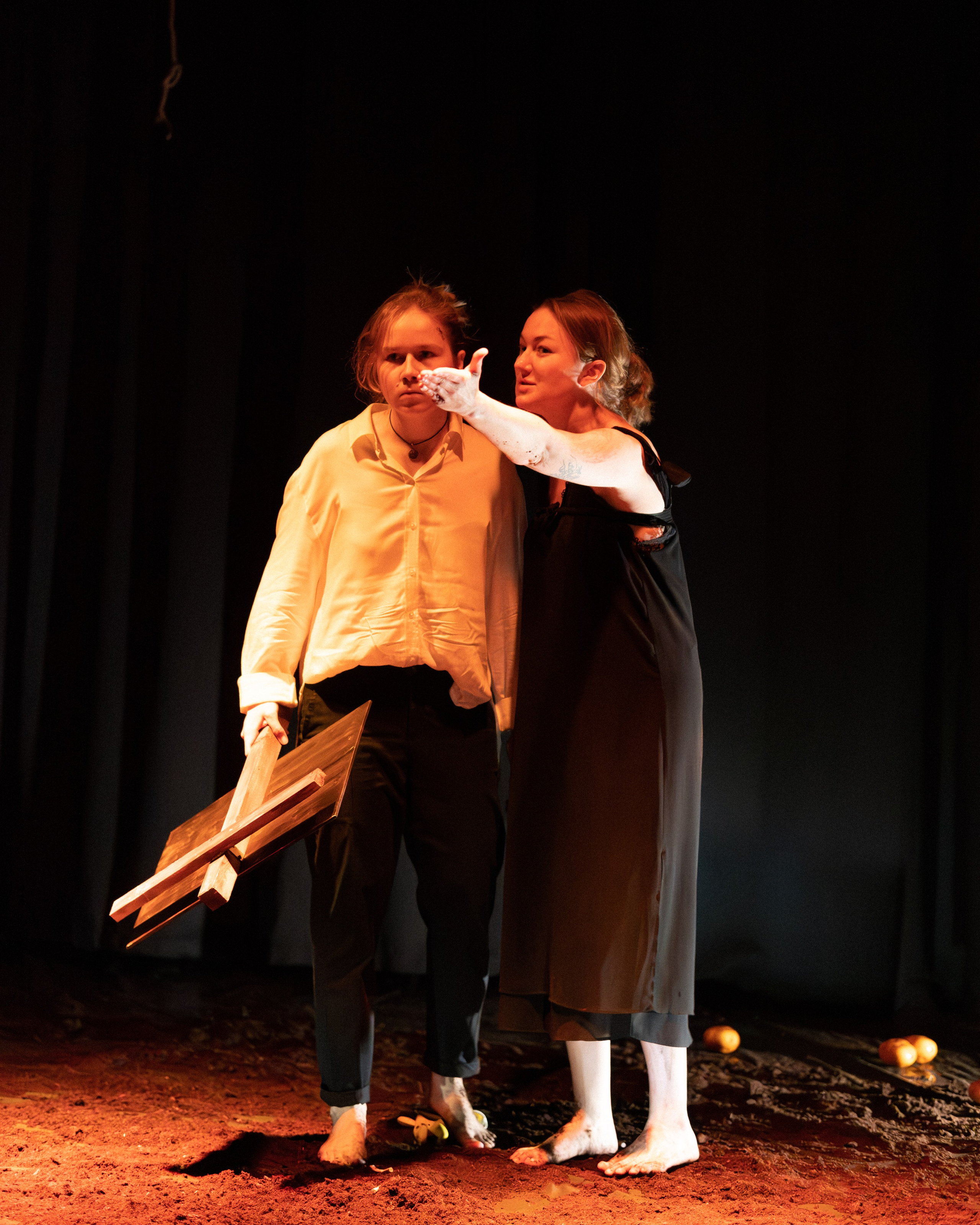 Спектакль «Чудная баба». Репортажный и портретный фотограф Андрей Гаровский