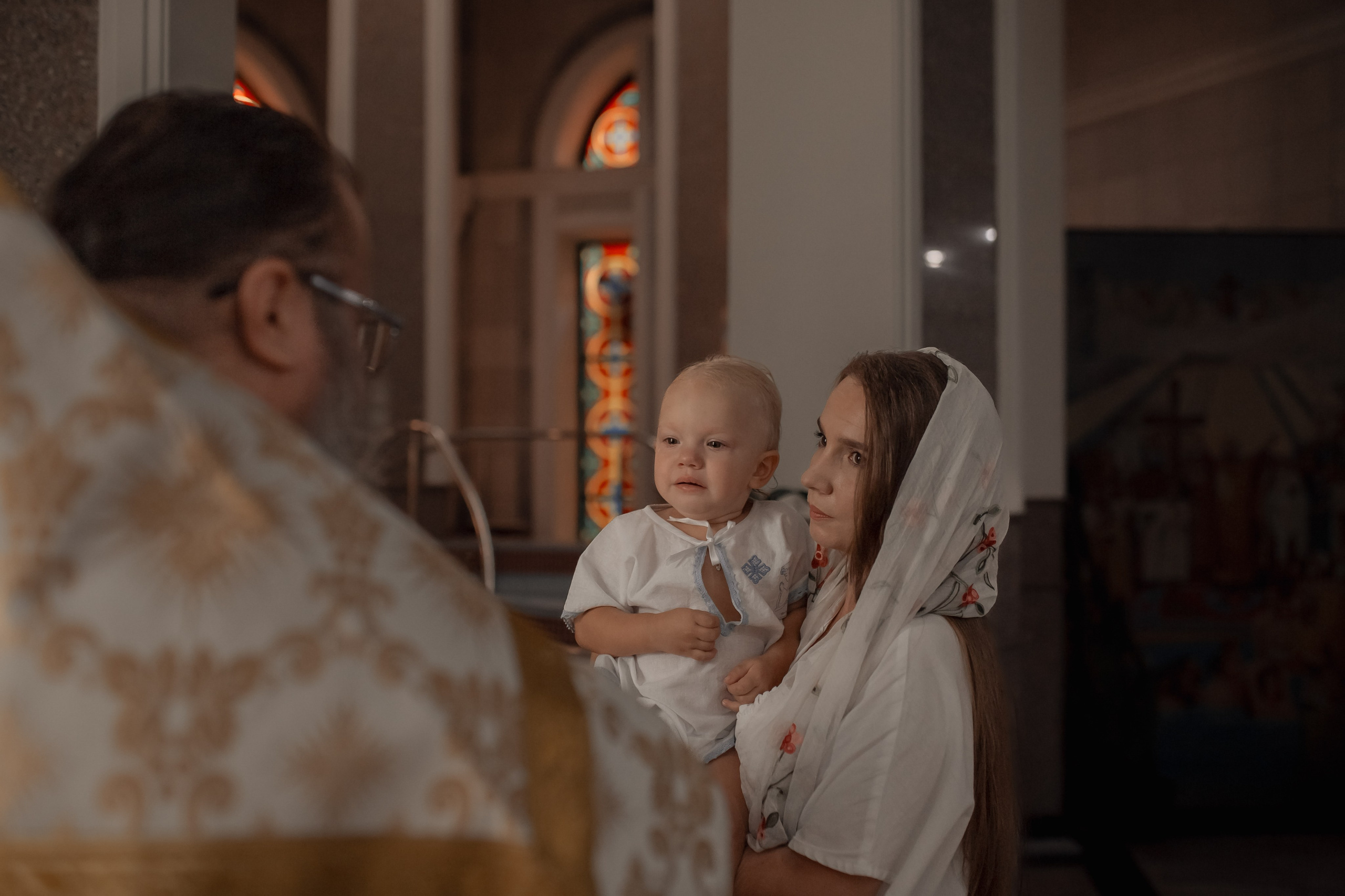 Крещение Алисы и Ксении. Фотограф на Крещение и Венчание в Ташкенте