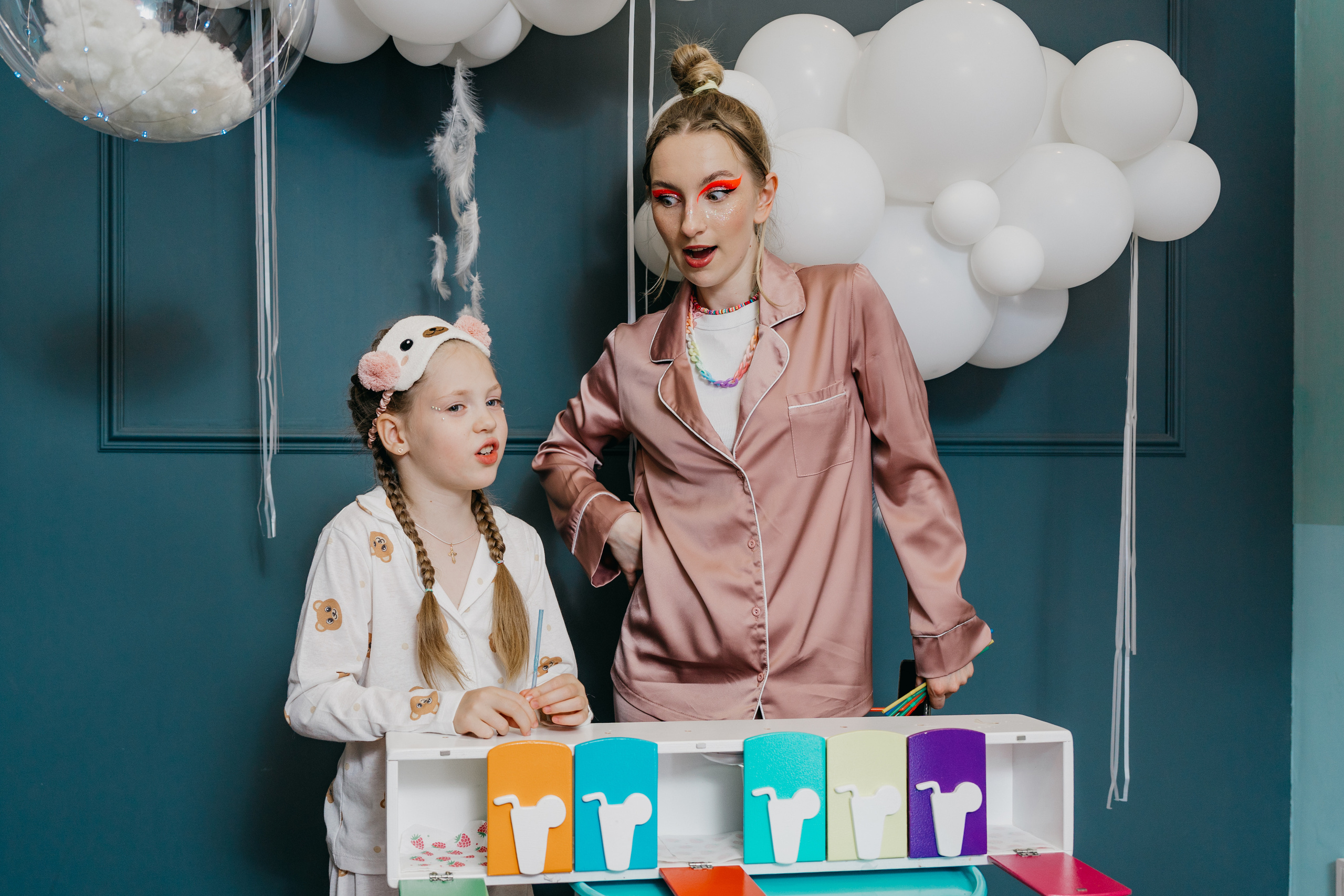 Пижамная вечеринка, Веронике 6 лет. Фотограф Никита Комаров