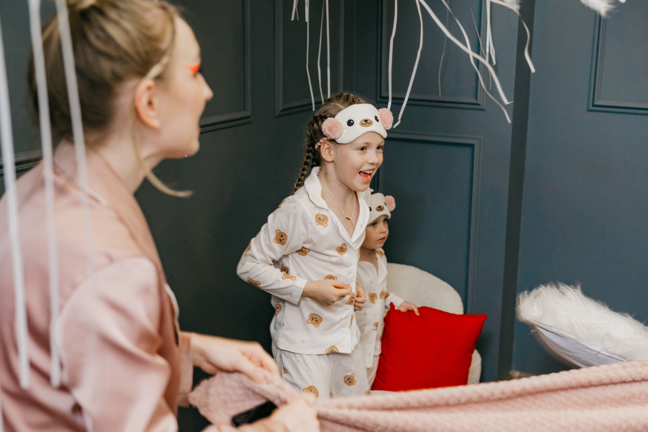 Пижамная вечеринка, Веронике 6 лет. Фотограф Никита Комаров