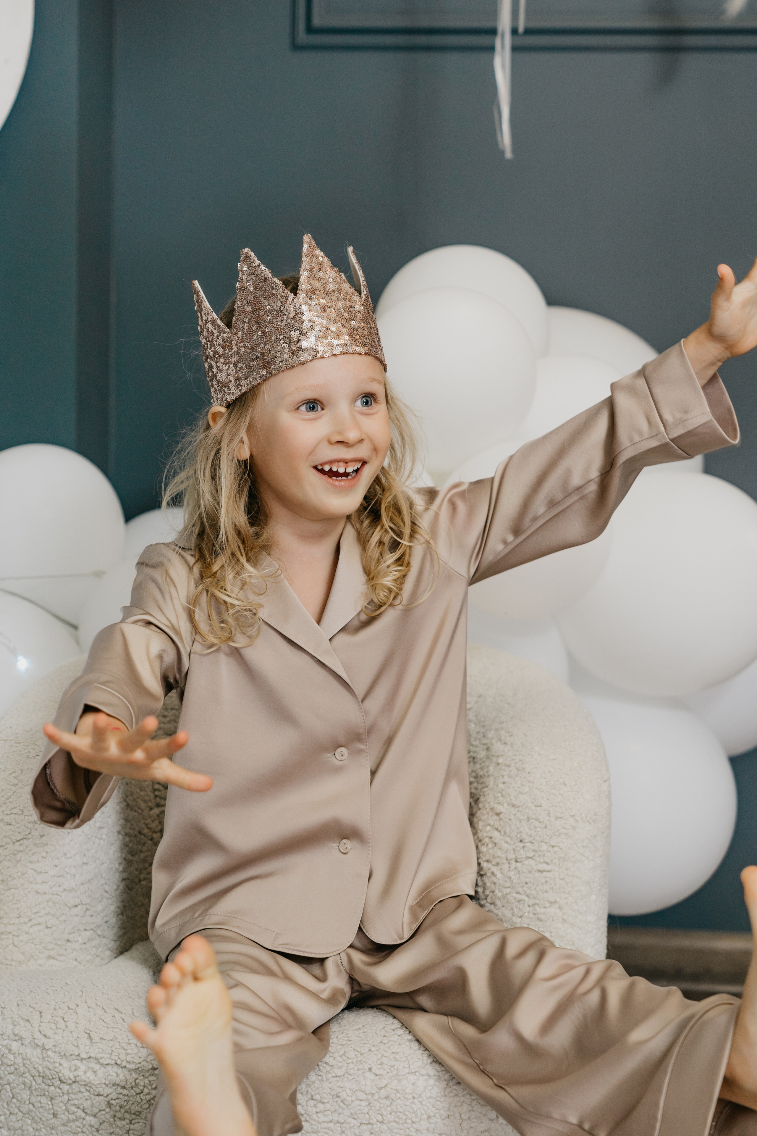 Пижамная вечеринка, Веронике 6 лет. Фотограф Никита Комаров