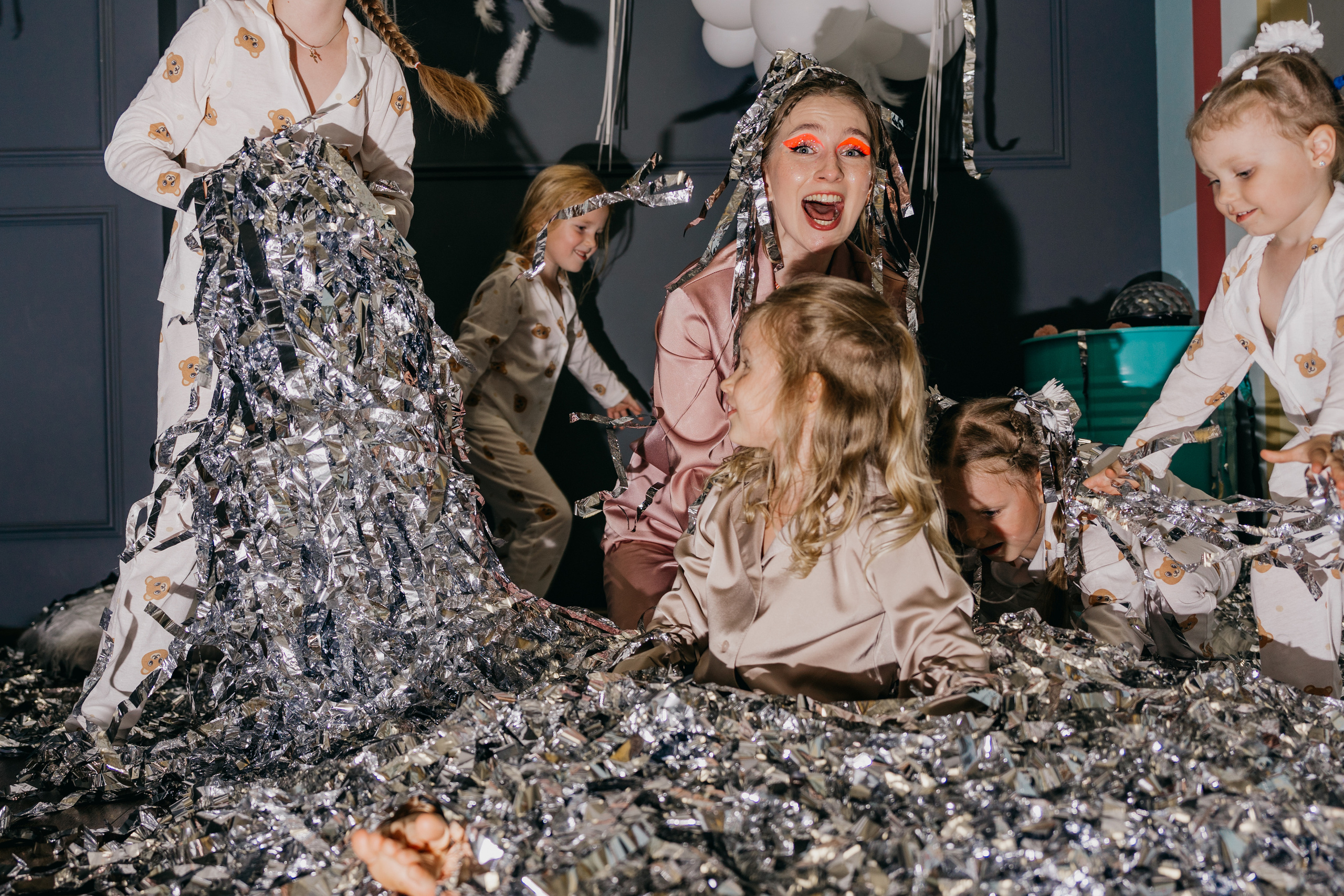 Пижамная вечеринка, Веронике 6 лет. Фотограф Никита Комаров