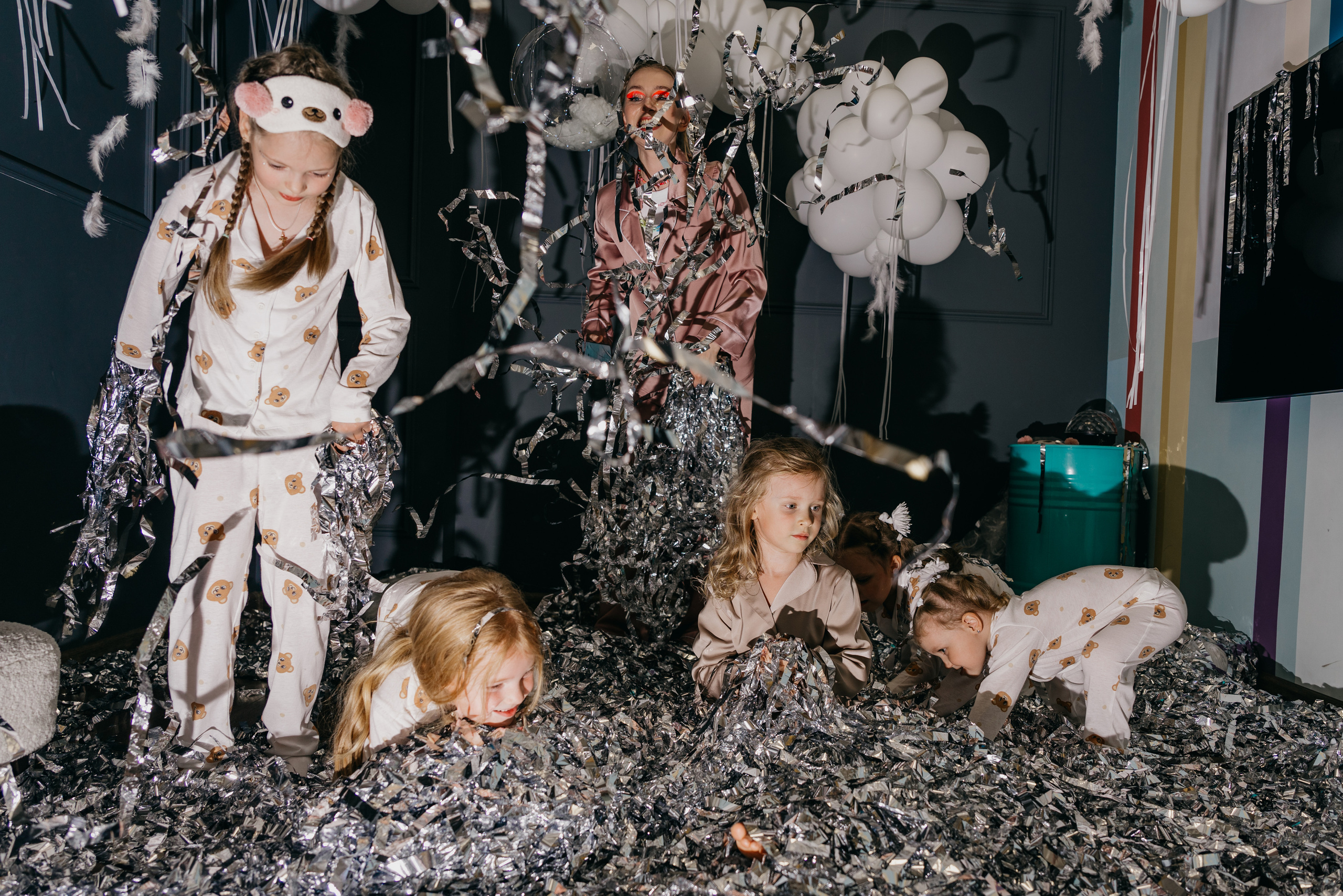 Пижамная вечеринка, Веронике 6 лет. Фотограф Никита Комаров