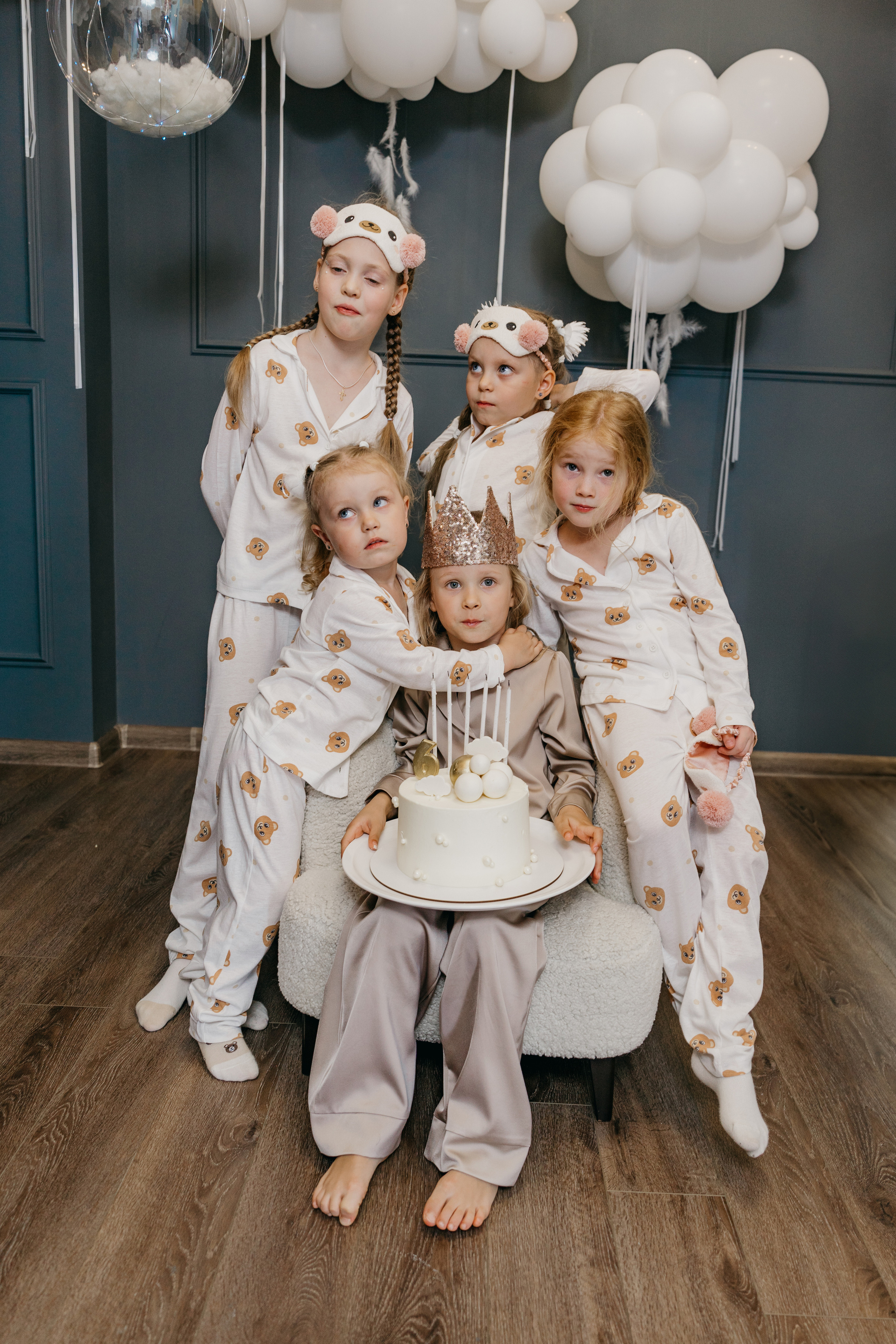 Пижамная вечеринка, Веронике 6 лет. Фотограф Никита Комаров