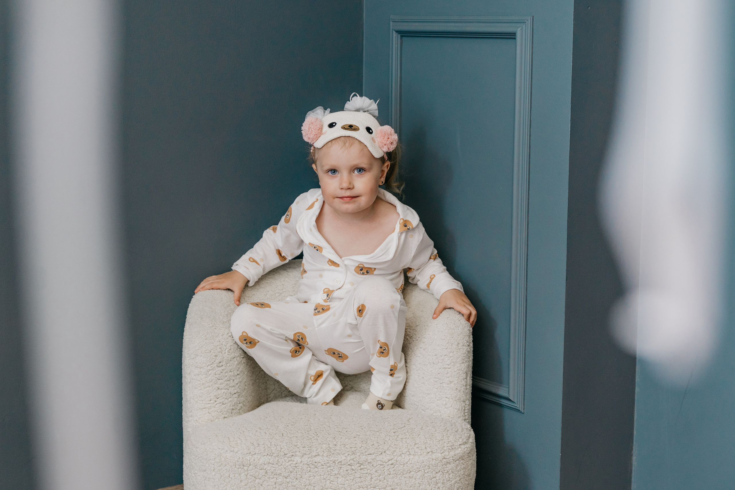 Пижамная вечеринка, Веронике 6 лет. Фотограф Никита Комаров