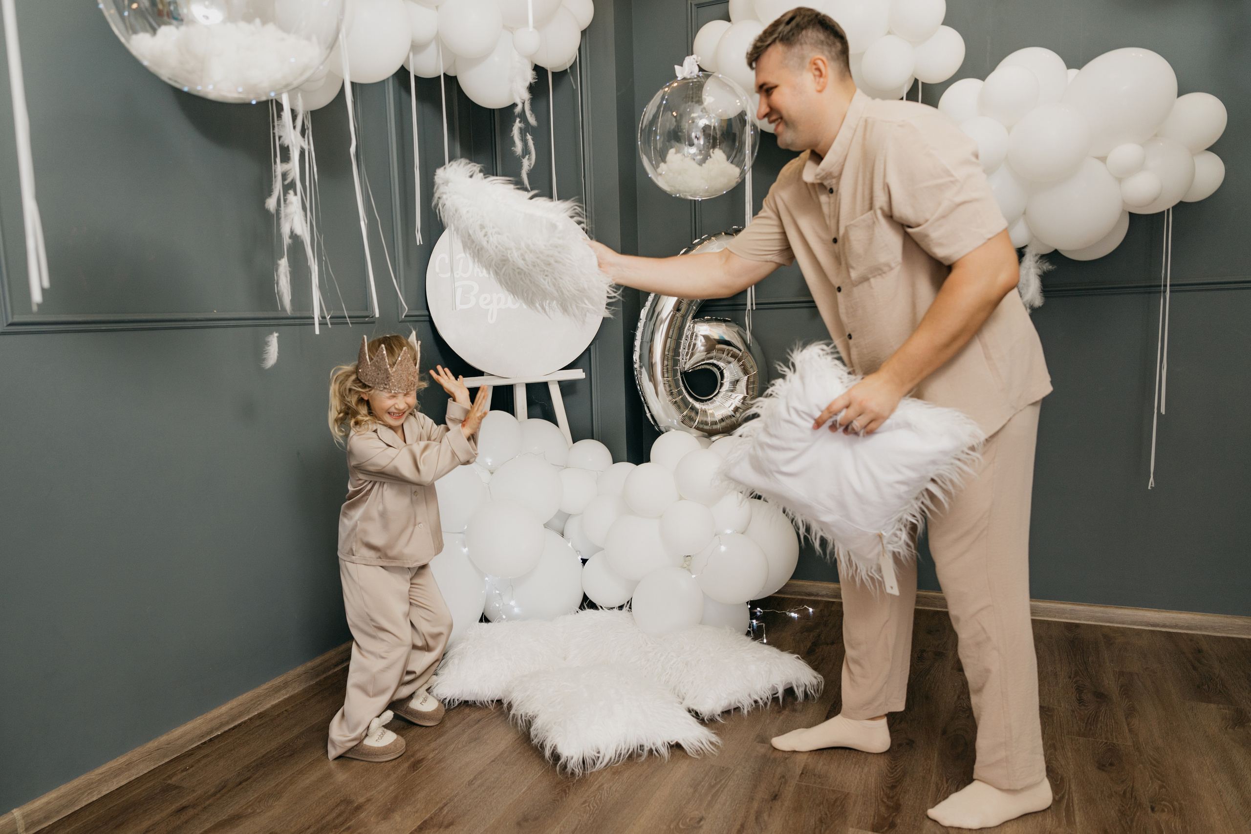 Пижамная вечеринка, Веронике 6 лет. Фотограф Никита Комаров