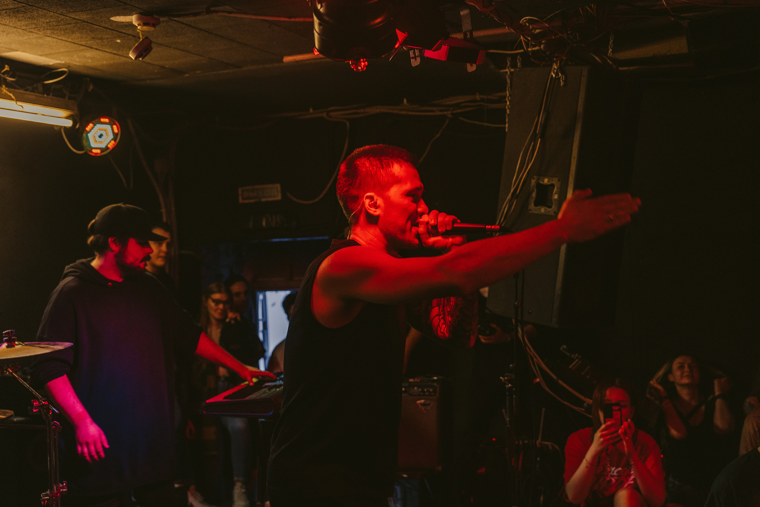 SADNESS OF GAIA live at СМЕНА 2.0 Moscow 28.05.2023. Фотограф Никита Комаров