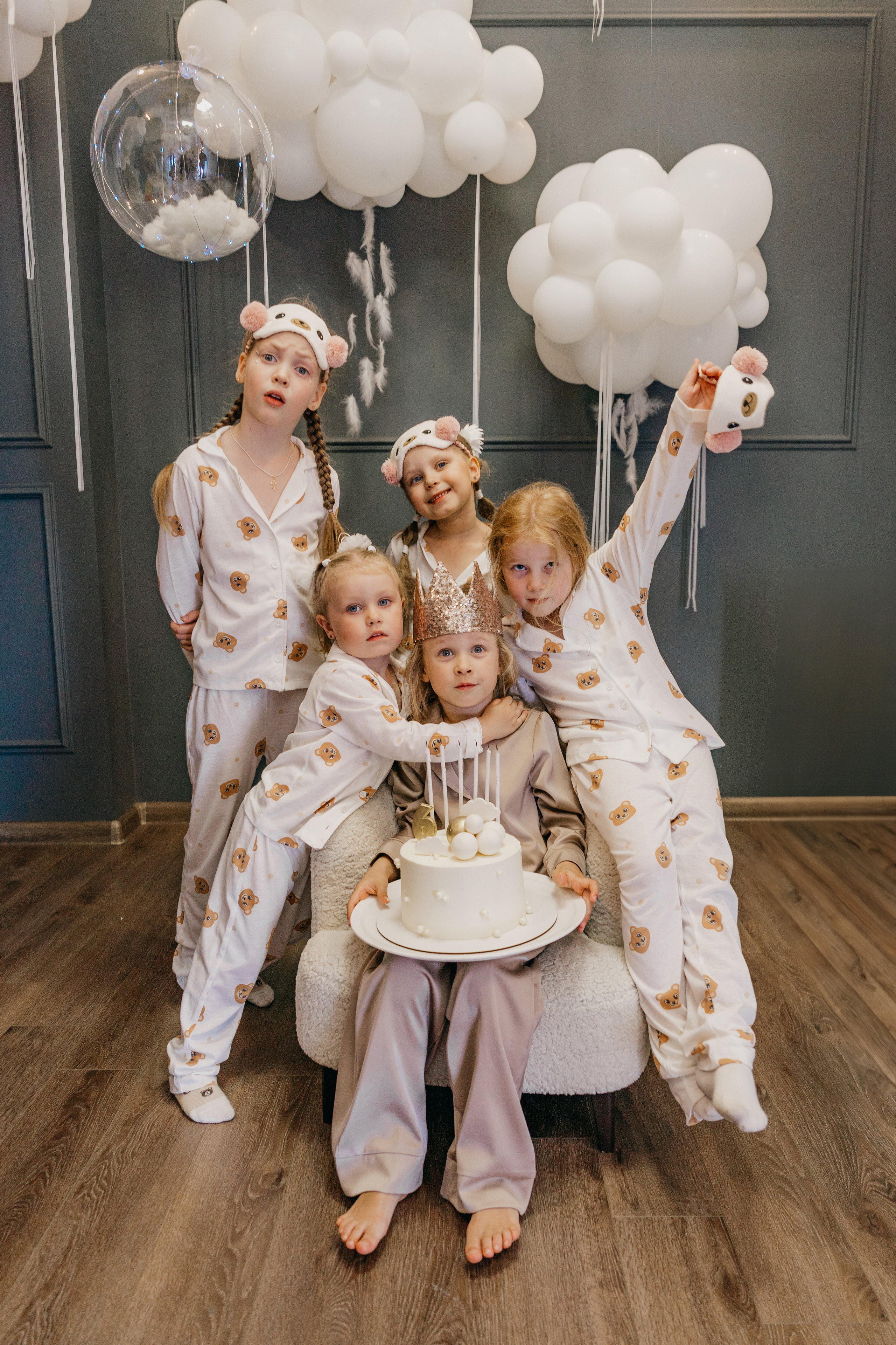 Пижамная вечеринка, Веронике 6 лет. Фотограф Никита Комаров