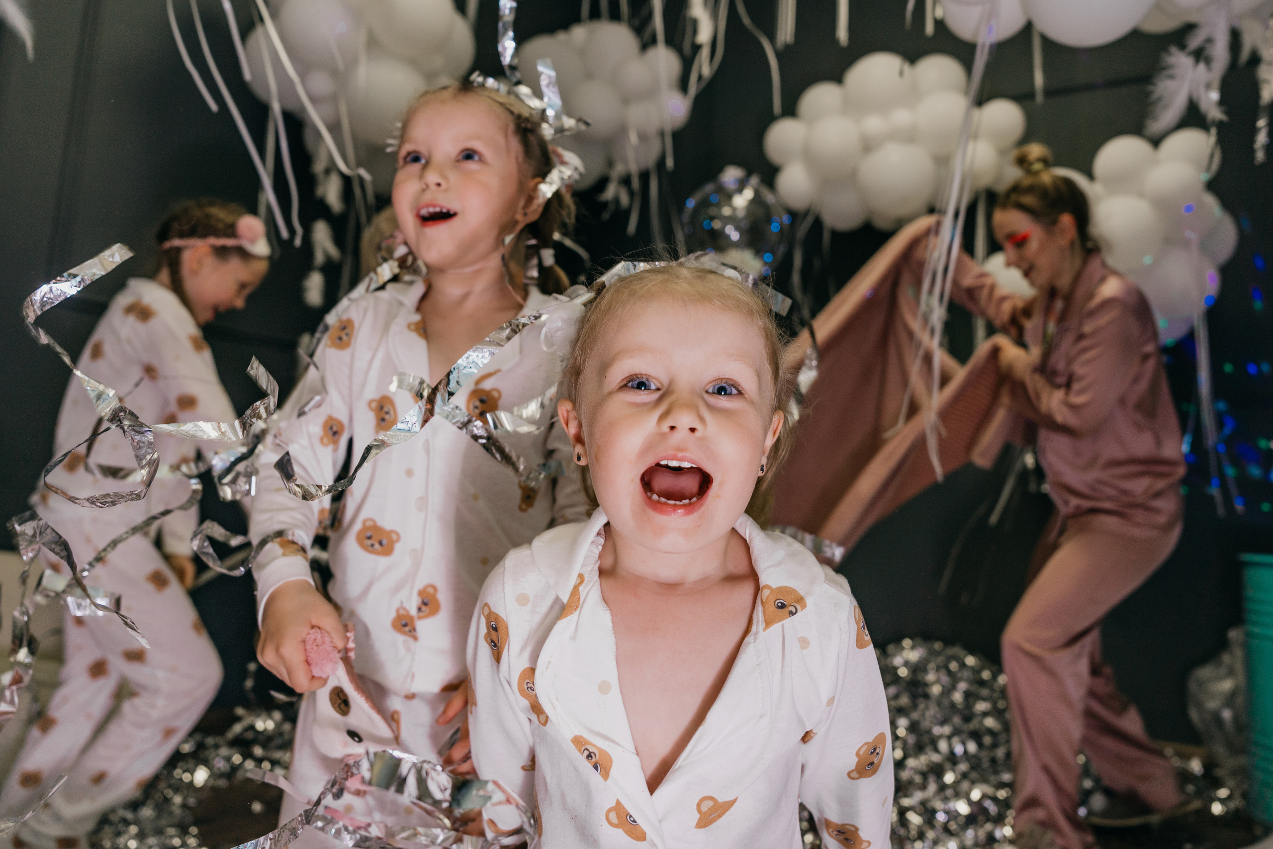 Пижамная вечеринка, Веронике 6 лет. Фотограф Никита Комаров