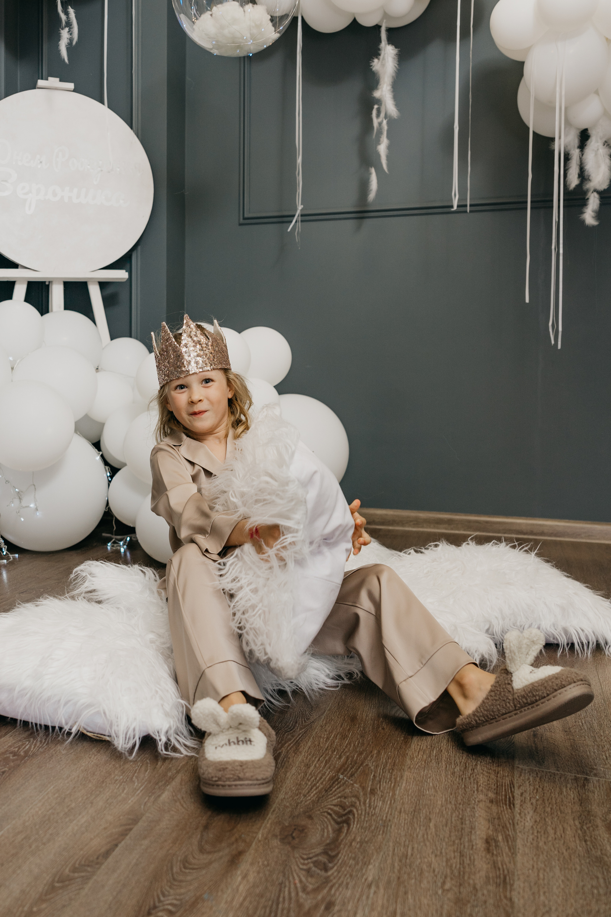 Пижамная вечеринка, Веронике 6 лет. Фотограф Никита Комаров