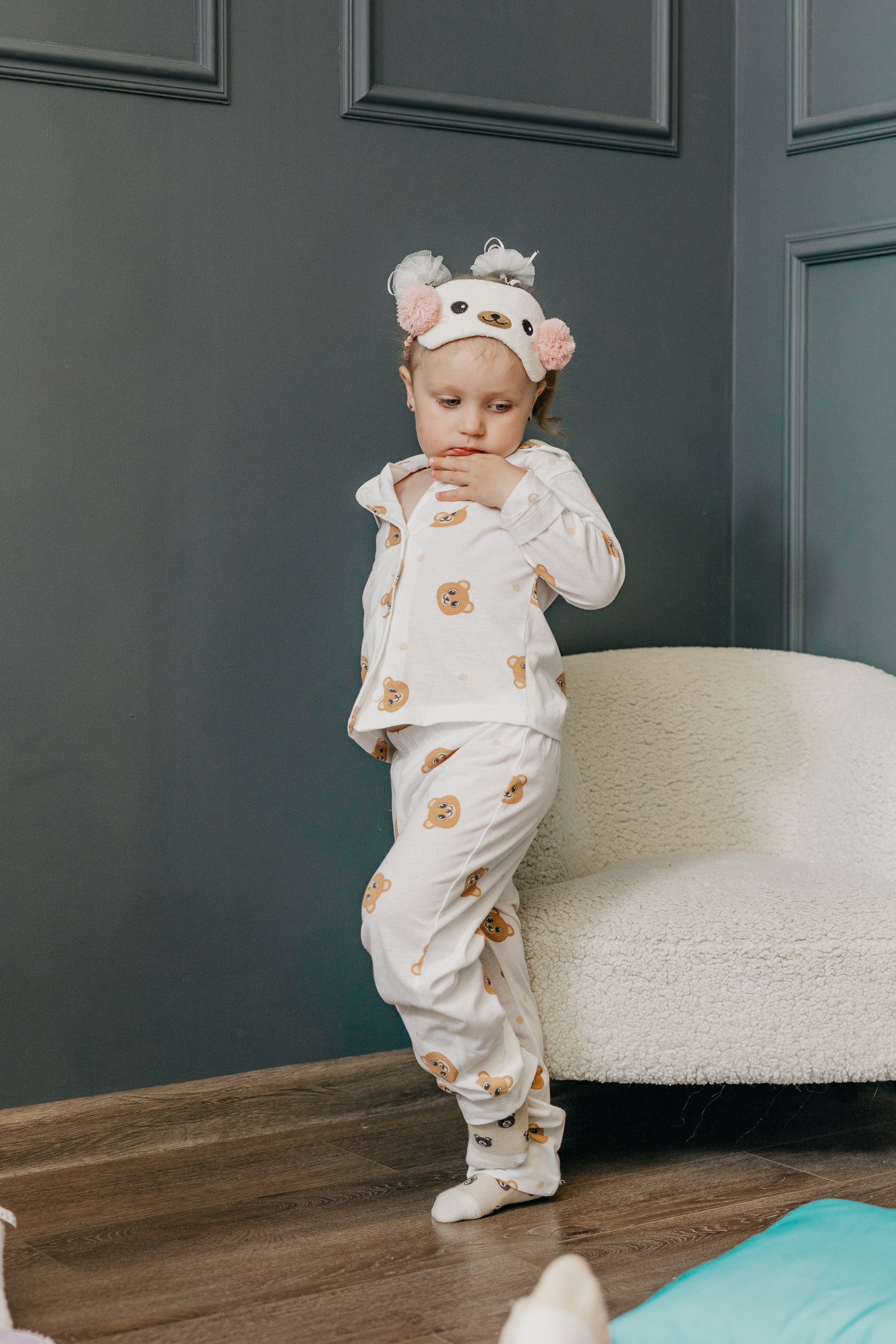 Пижамная вечеринка, Веронике 6 лет. Фотограф Никита Комаров