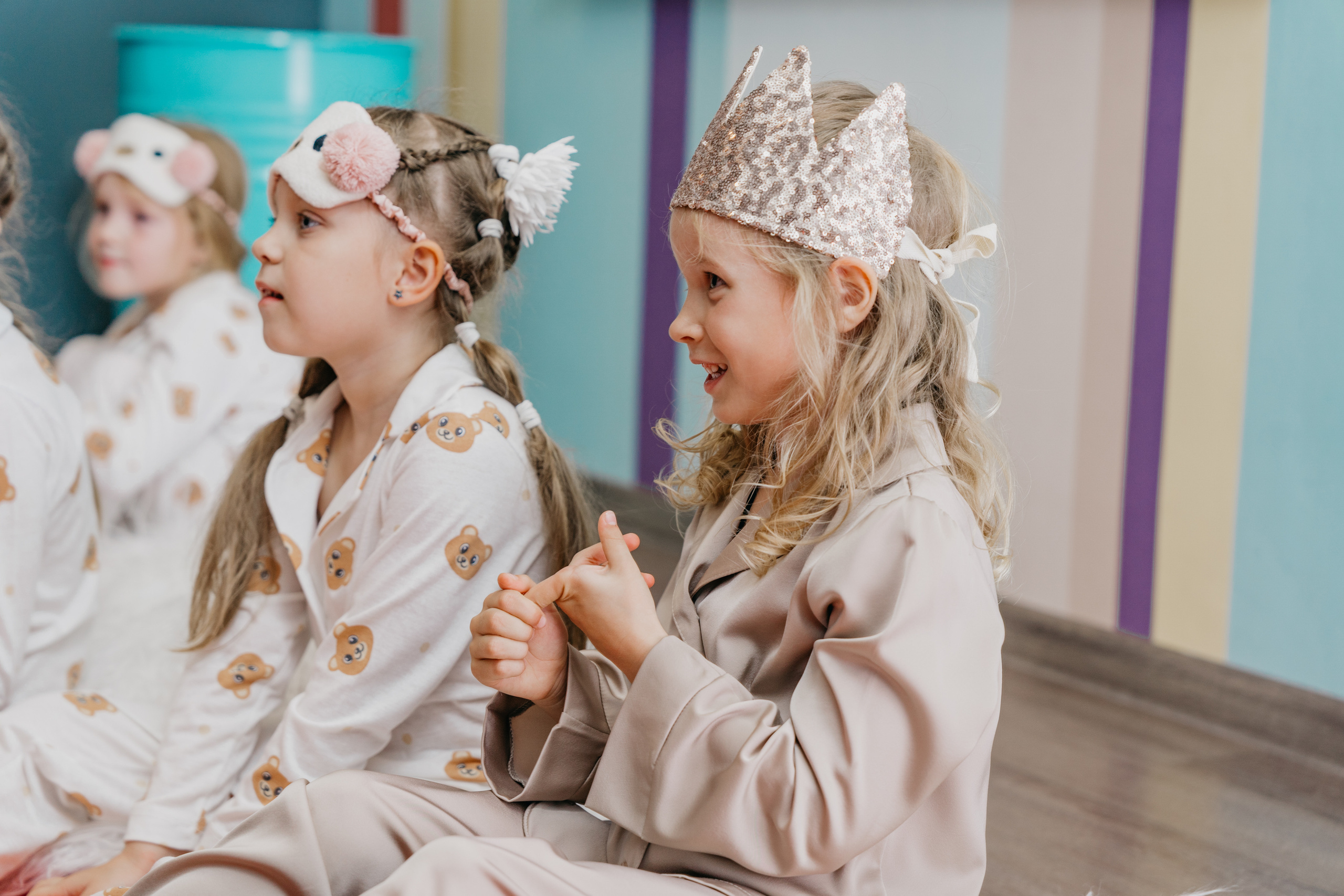 Пижамная вечеринка, Веронике 6 лет. Фотограф Никита Комаров