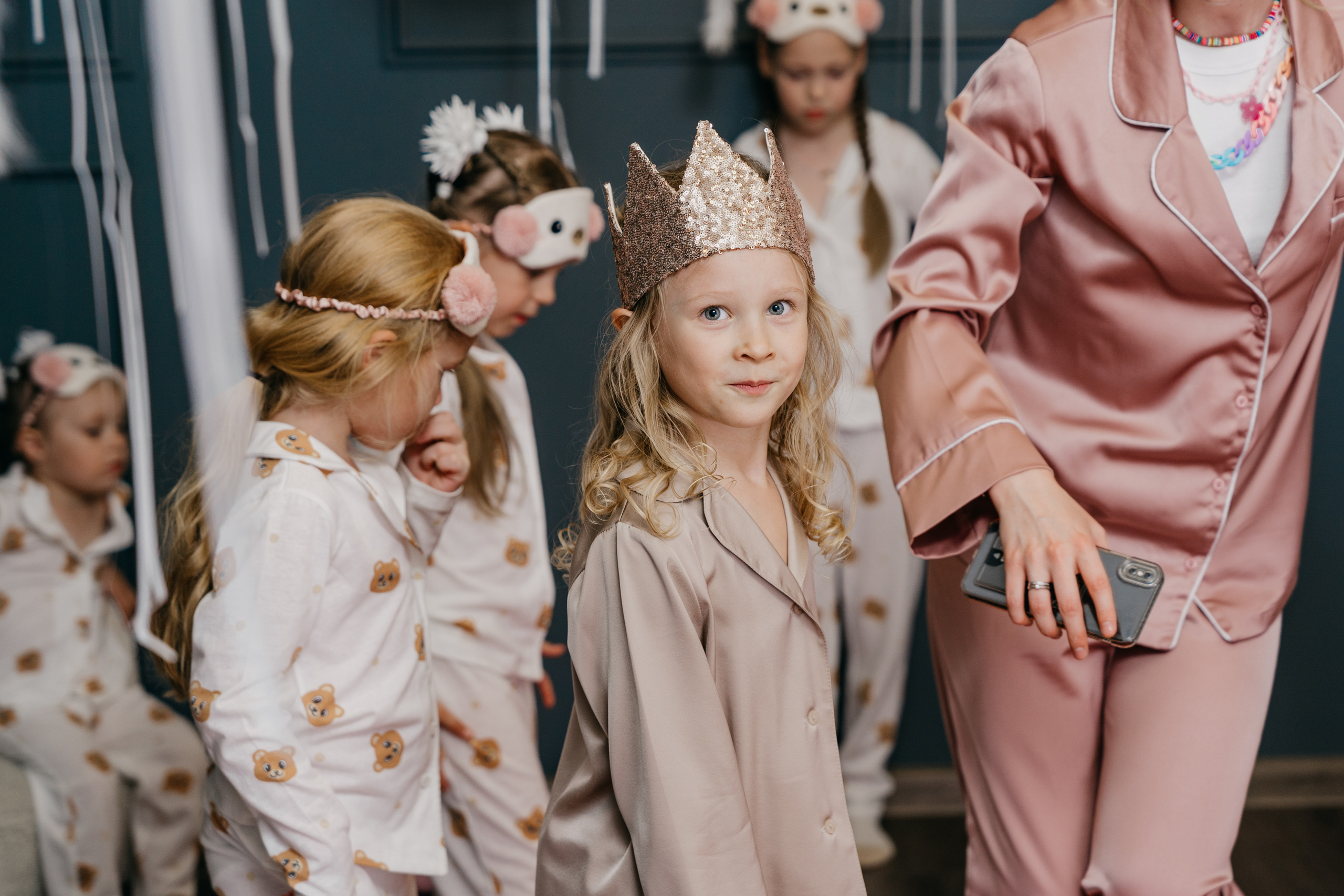 Пижамная вечеринка, Веронике 6 лет. Фотограф Никита Комаров