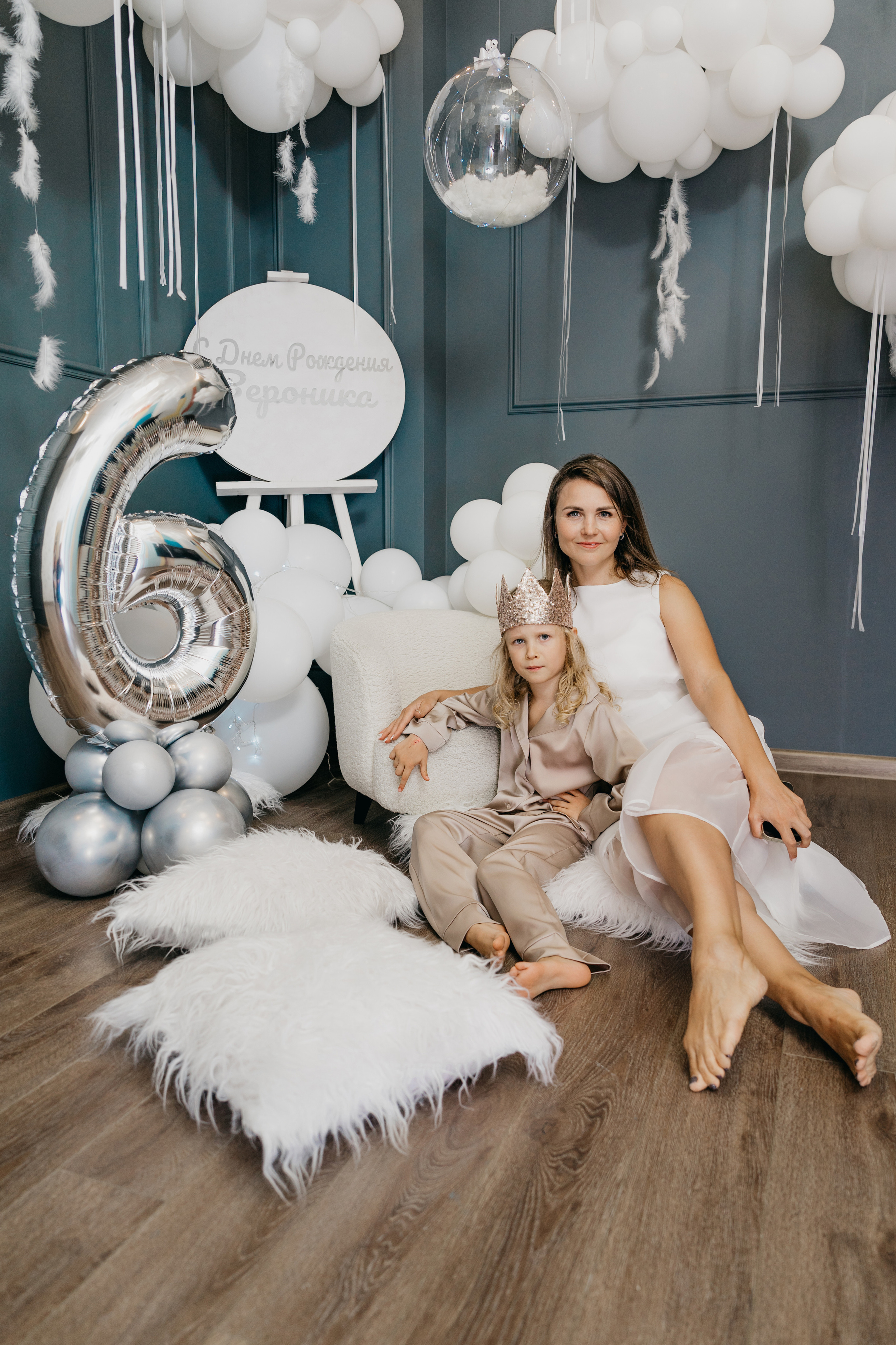 Пижамная вечеринка, Веронике 6 лет. Фотограф Никита Комаров