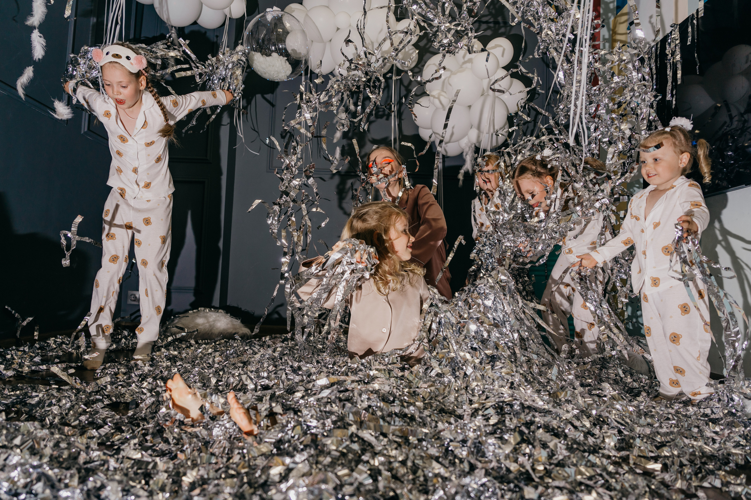 Пижамная вечеринка, Веронике 6 лет. Фотограф Никита Комаров