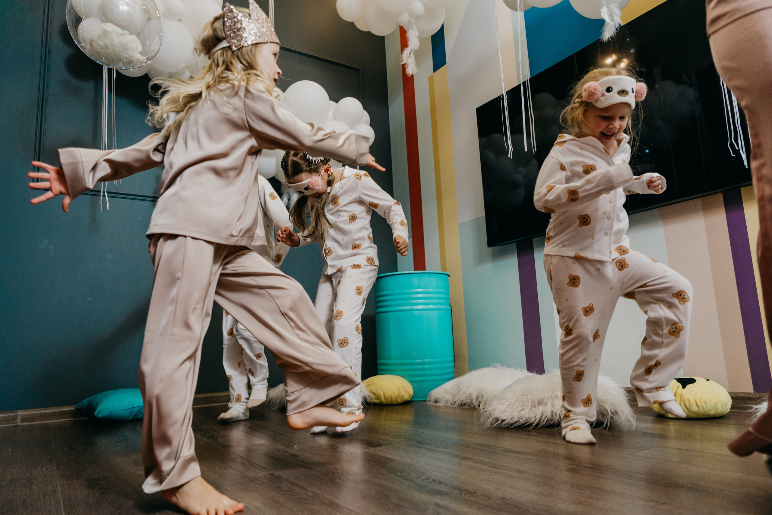 Пижамная вечеринка, Веронике 6 лет. Фотограф Никита Комаров