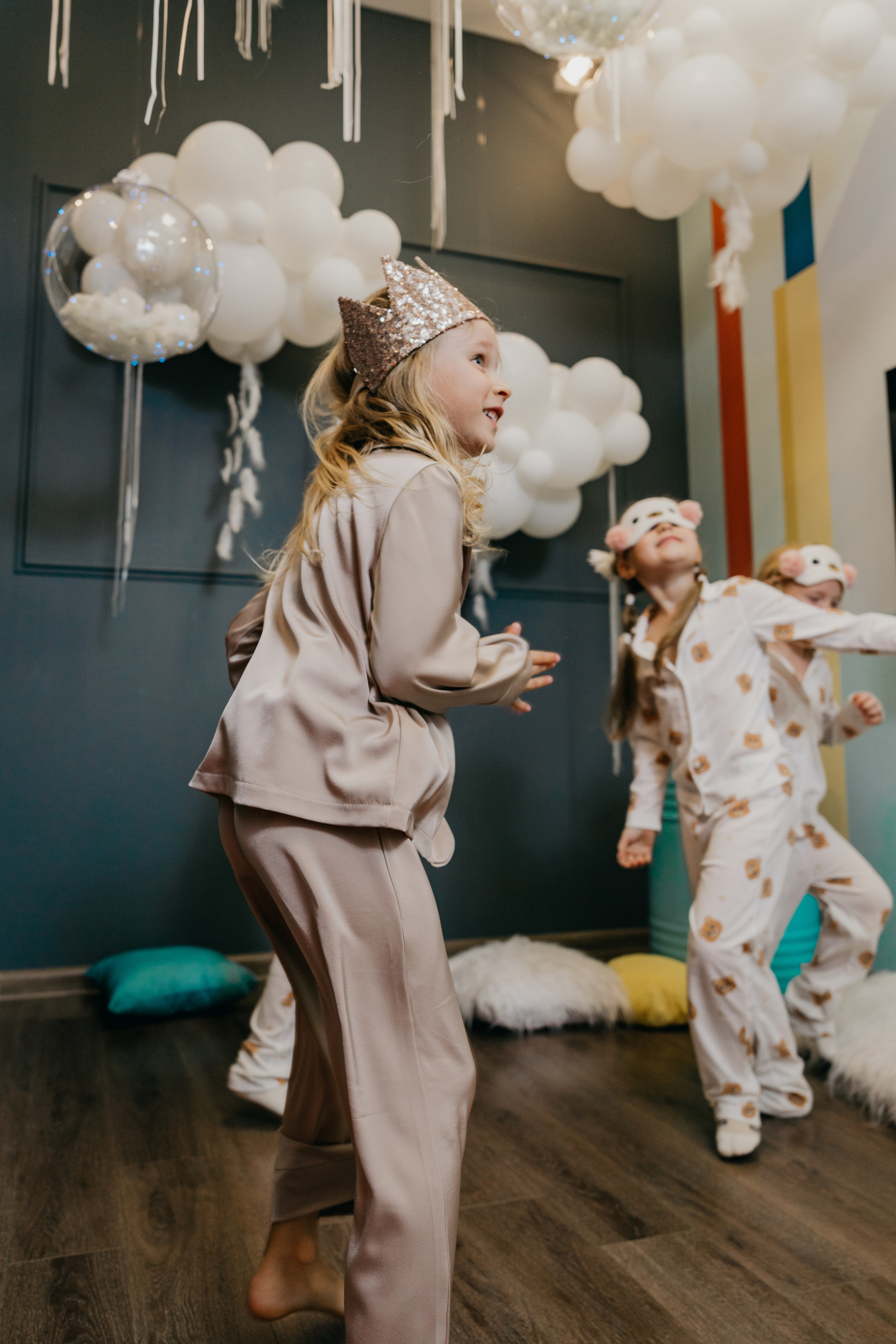 Пижамная вечеринка, Веронике 6 лет. Фотограф Никита Комаров