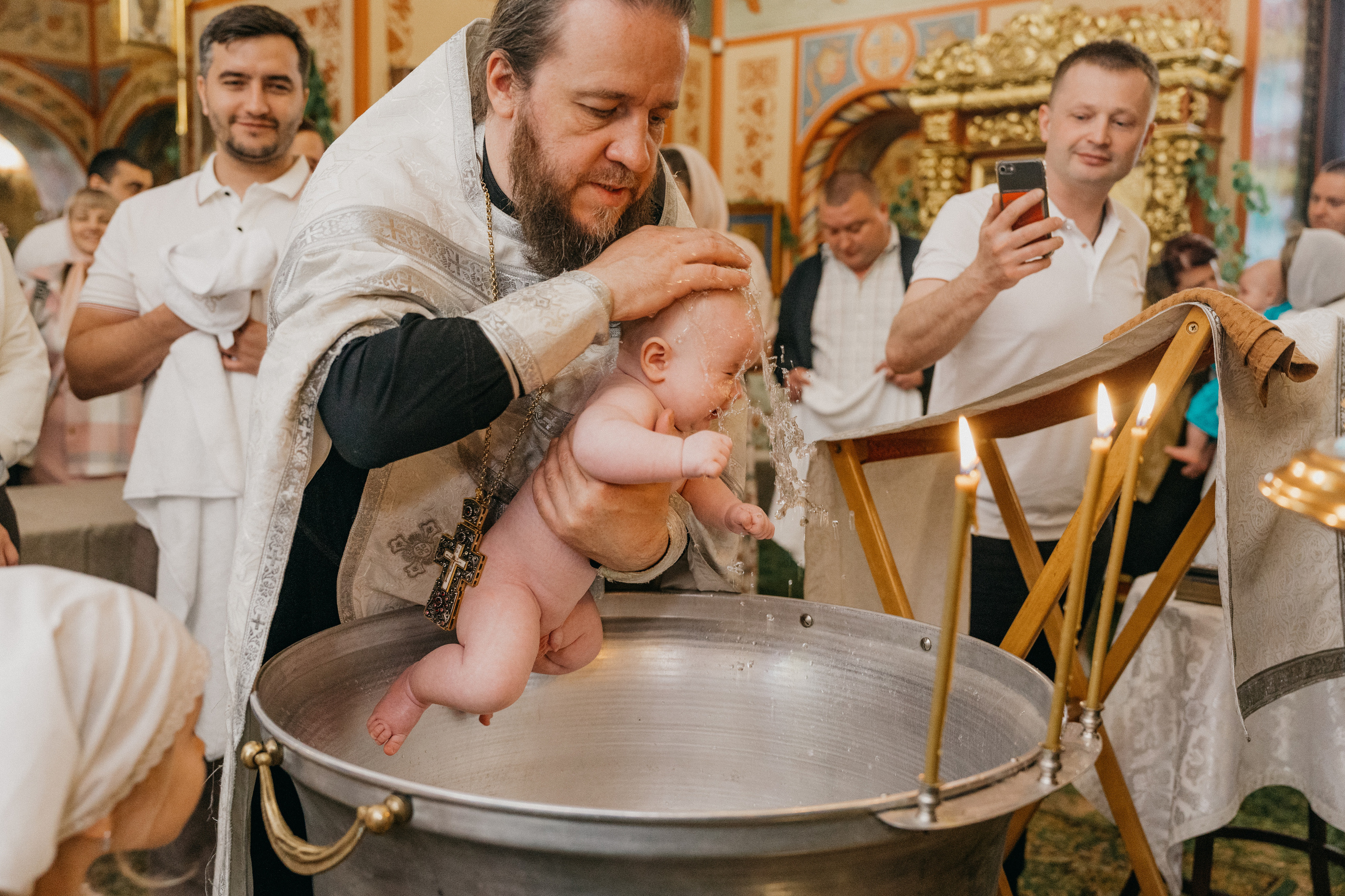 Крещение Ярослава. Фотограф Никита Комаров