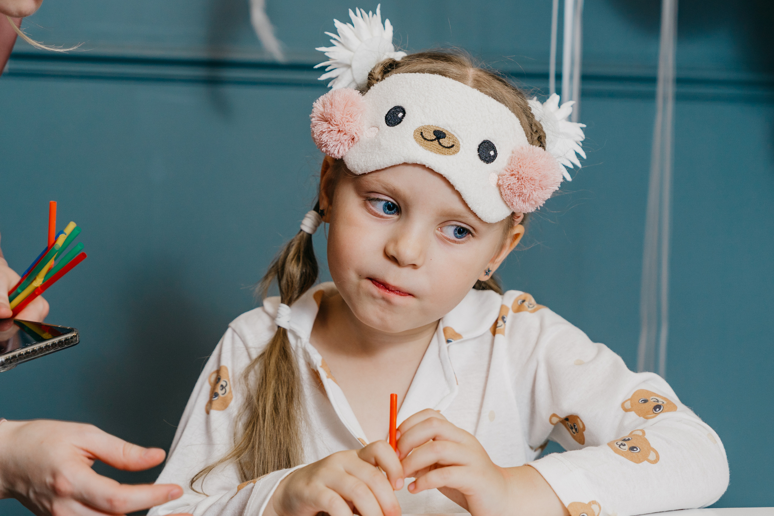 Пижамная вечеринка, Веронике 6 лет. Фотограф Никита Комаров