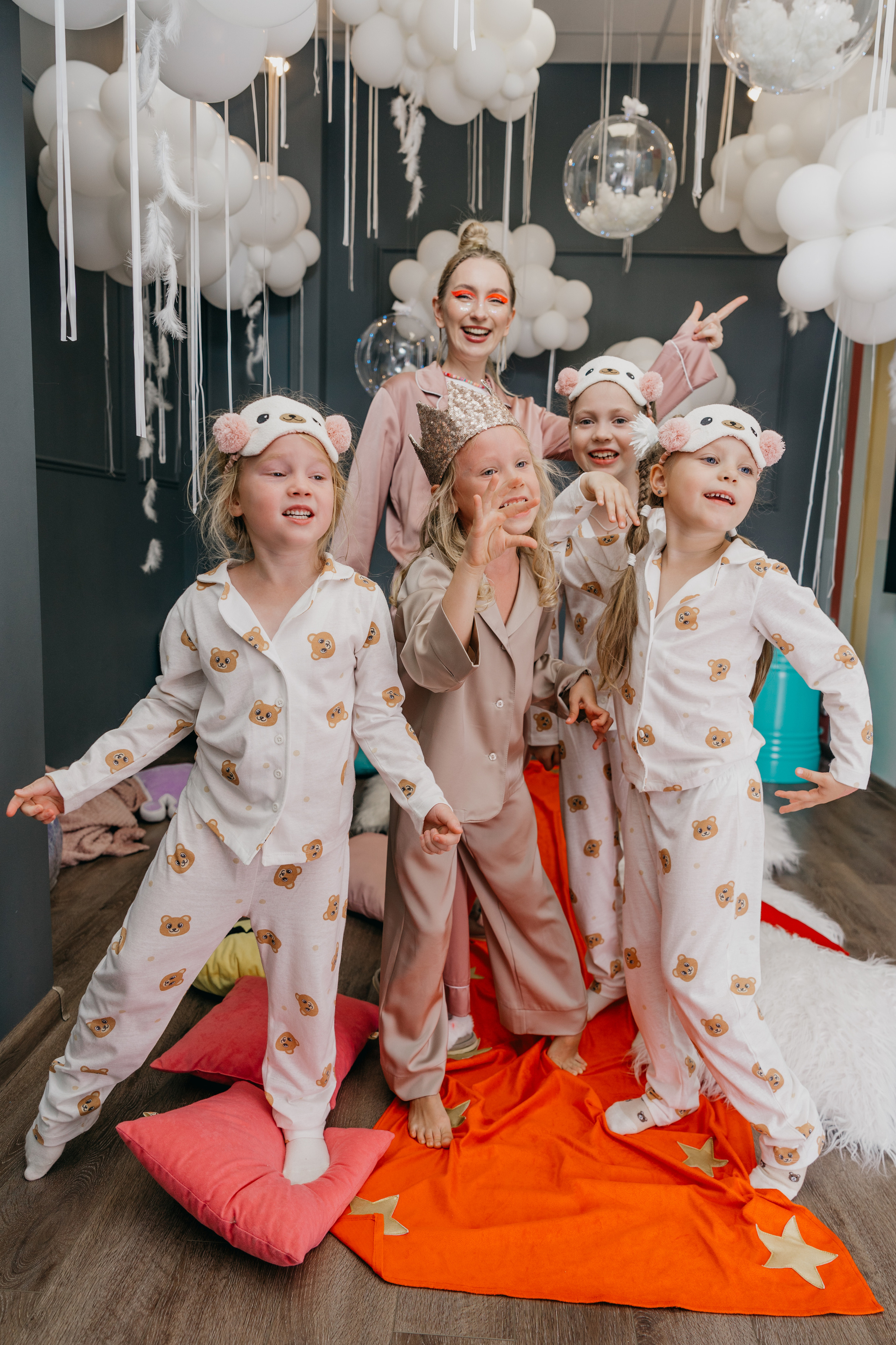 Пижамная вечеринка, Веронике 6 лет. Фотограф Никита Комаров
